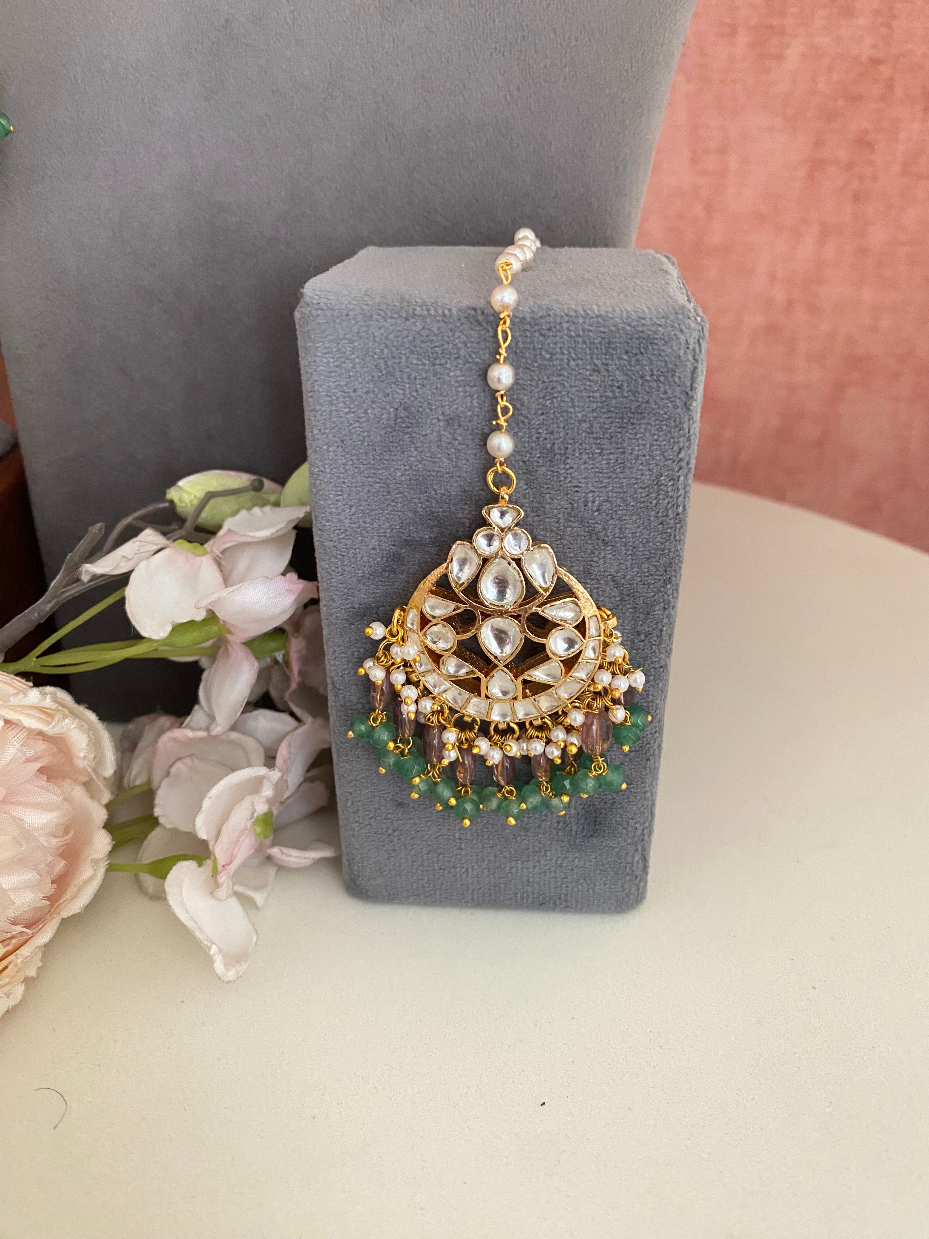 Kundan Bridal Double set