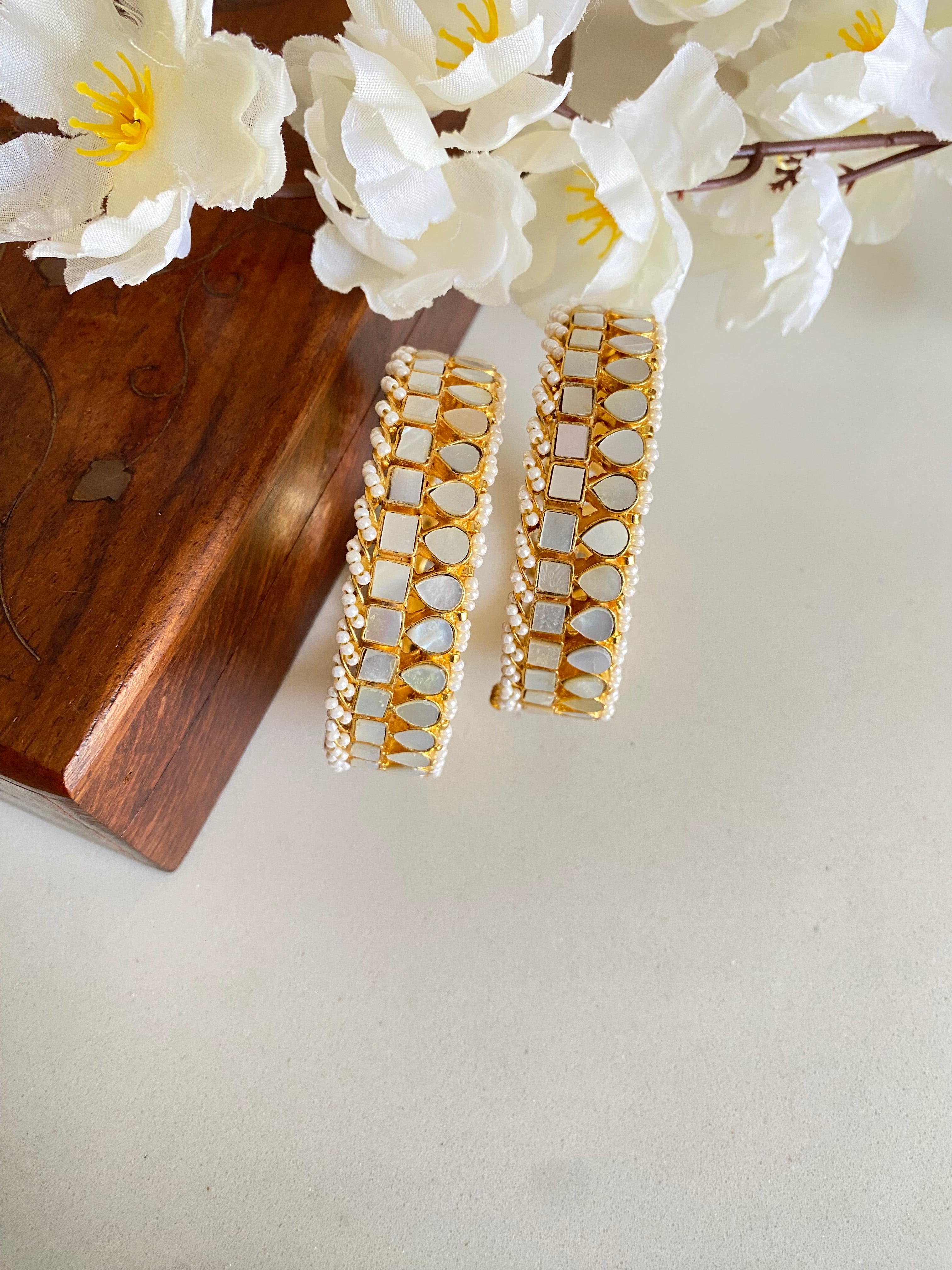 Mother Of Pearl Bangles