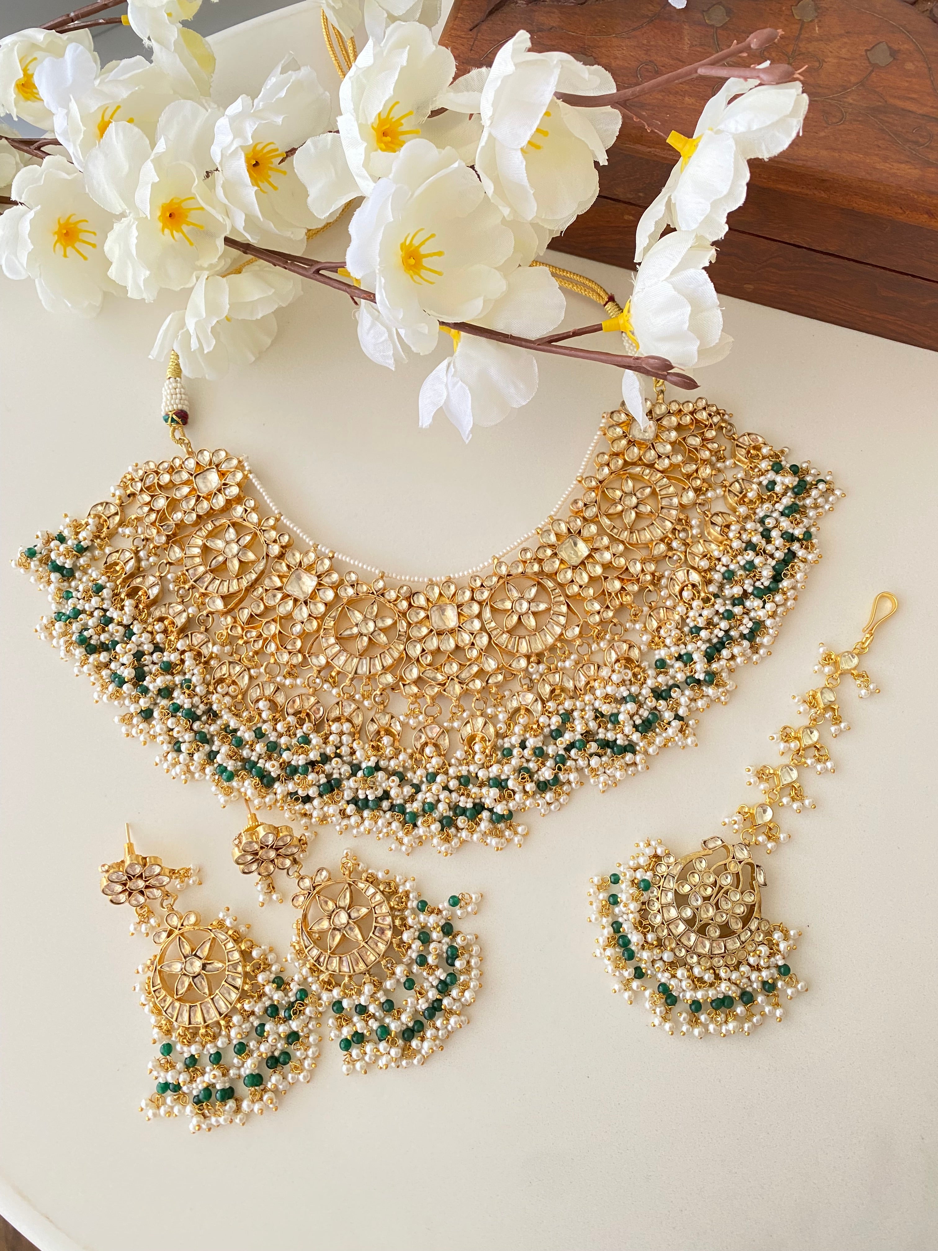 Kundan Bridal Necklace Set