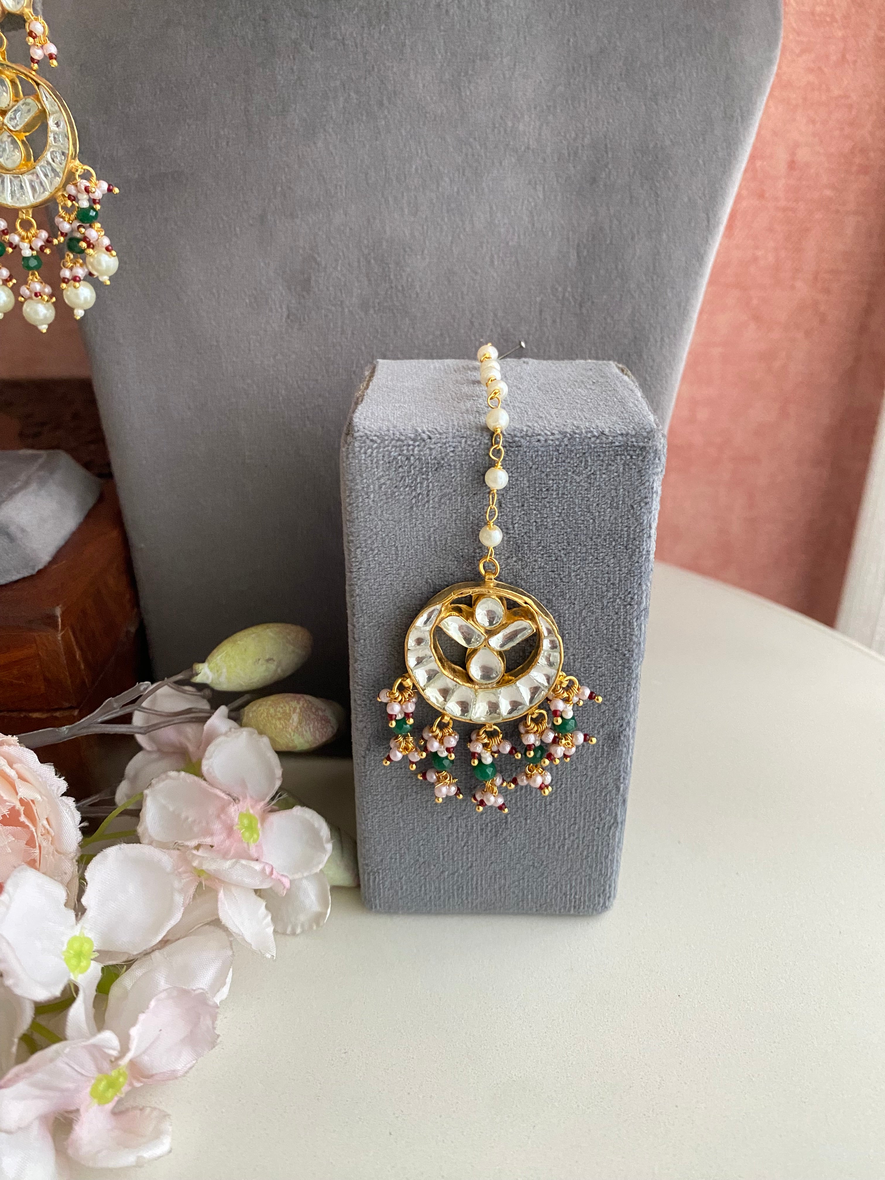 Kundan Gold plated Necklace Set