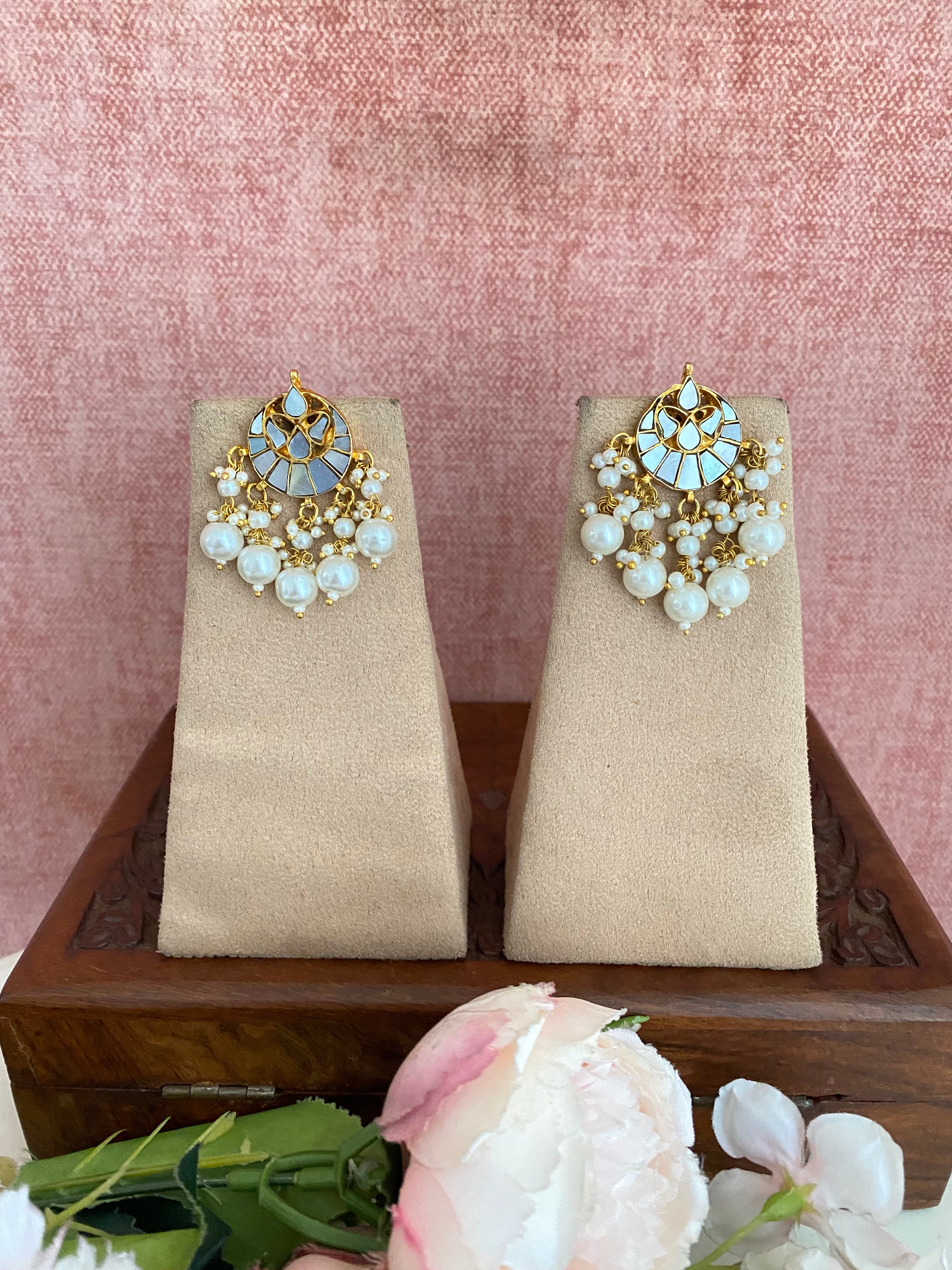 Mother of pearl studs