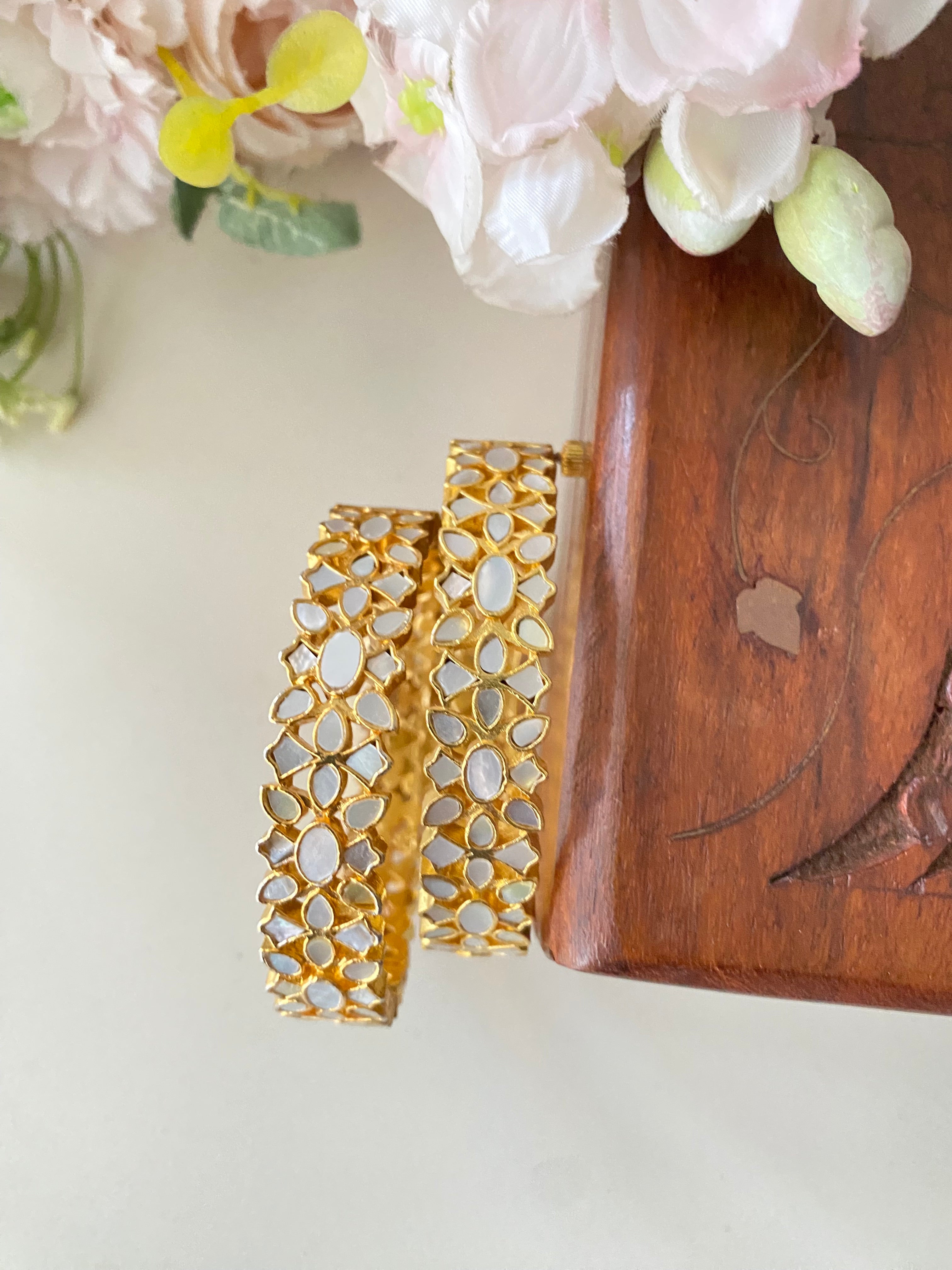 Mother Of Pearl Bangles