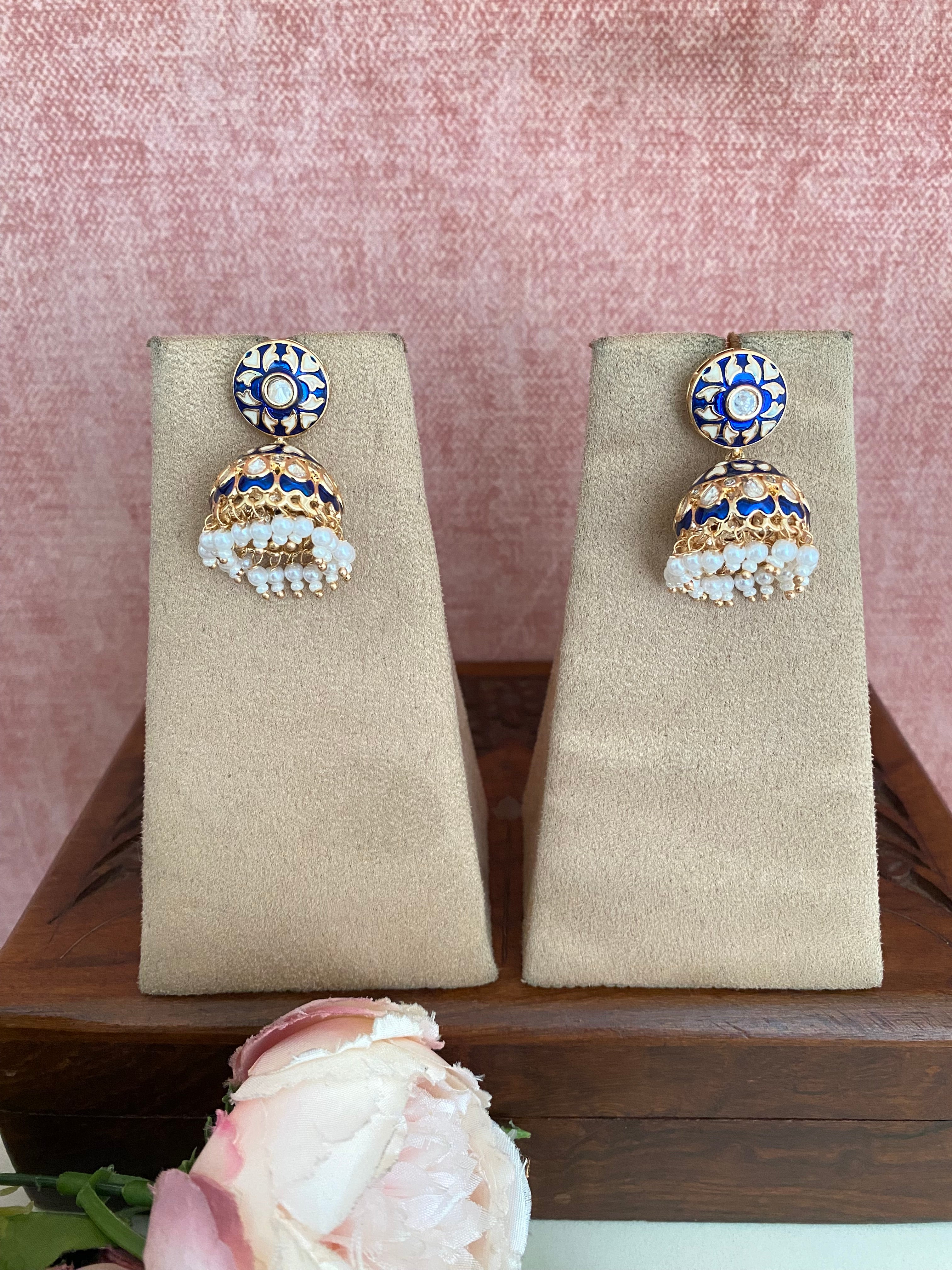 Meenakari Jhumka