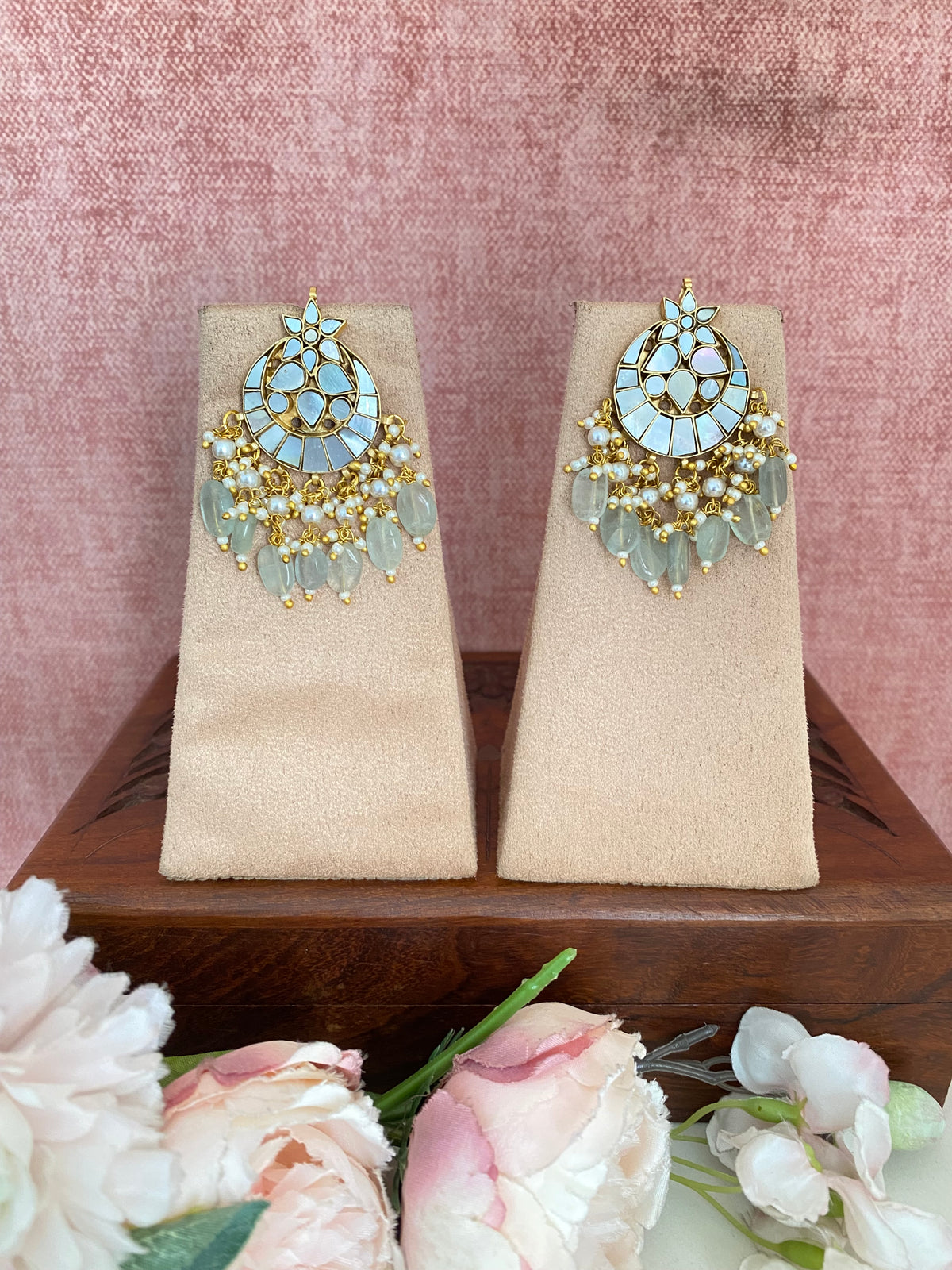 Mother of pearl studs