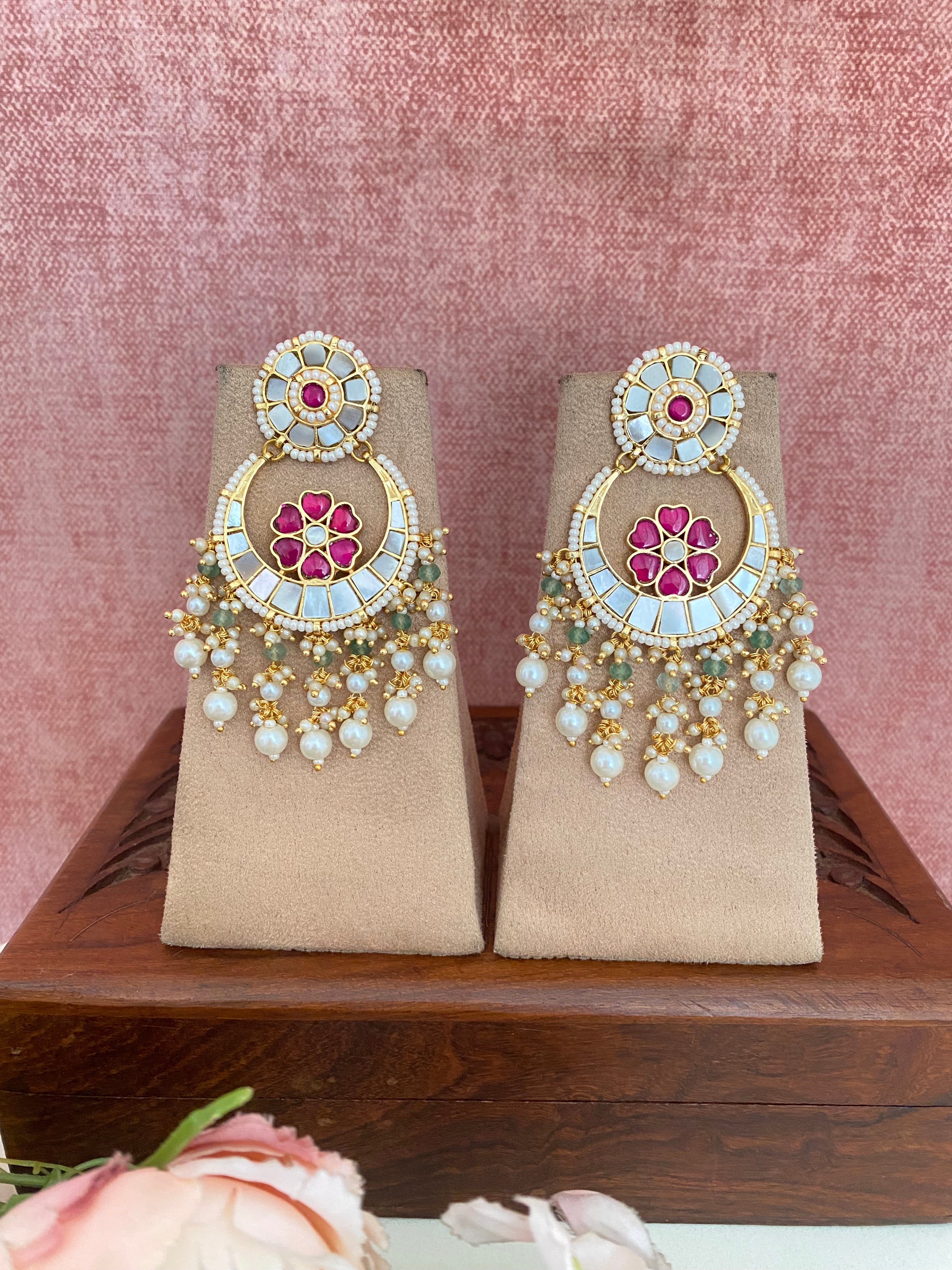 Mother of pearl earrings