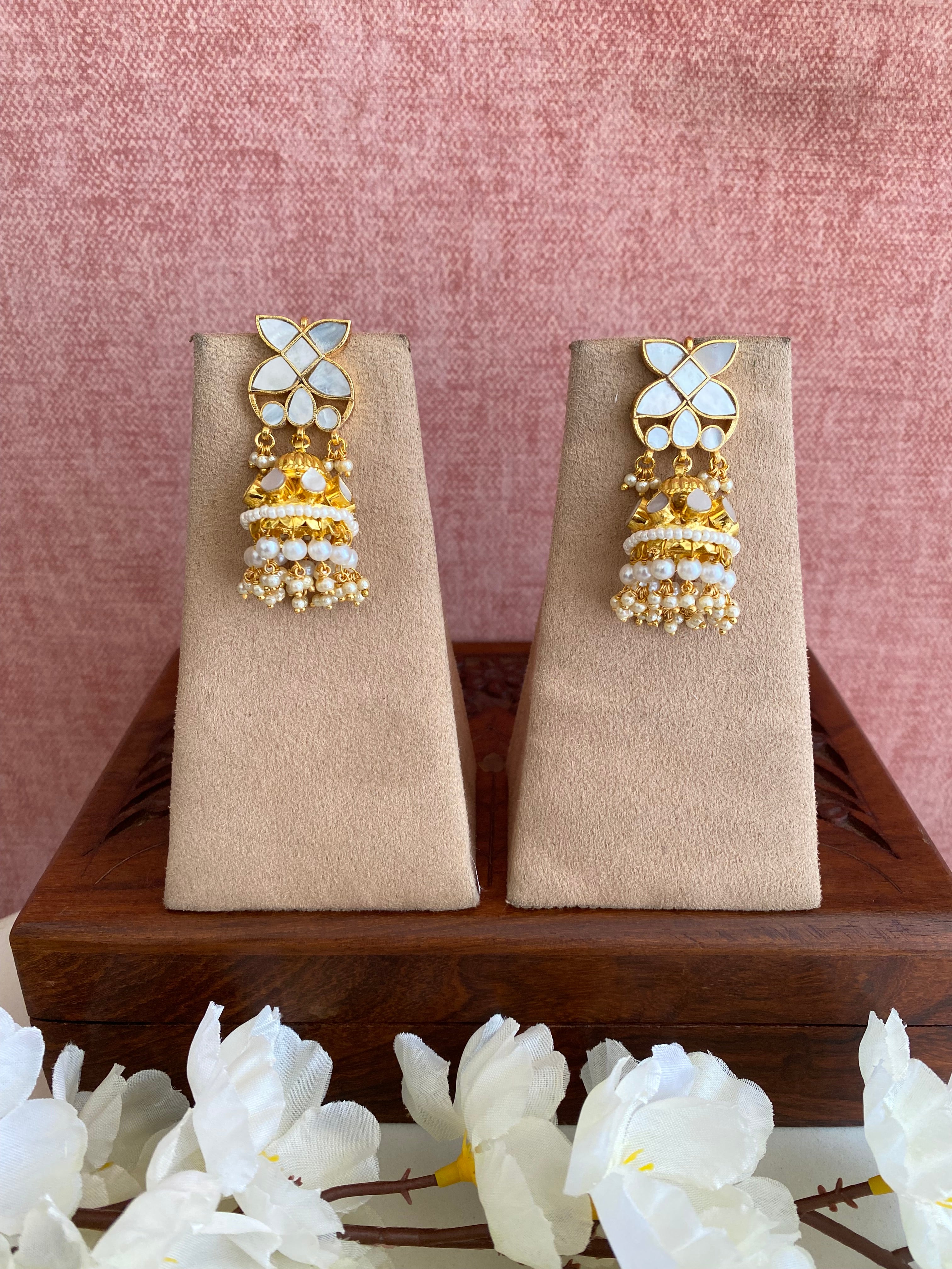 Mother of pearl earrings