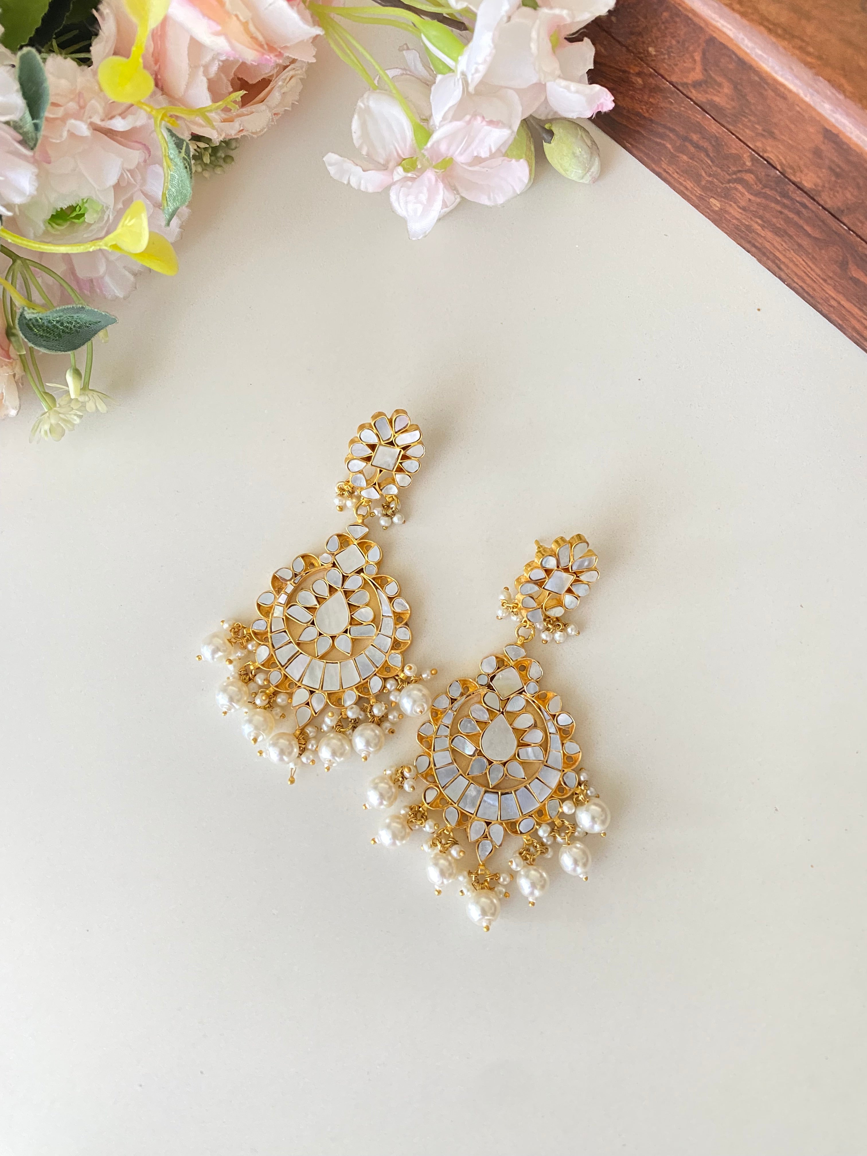 Mother Of Pearl Earrings