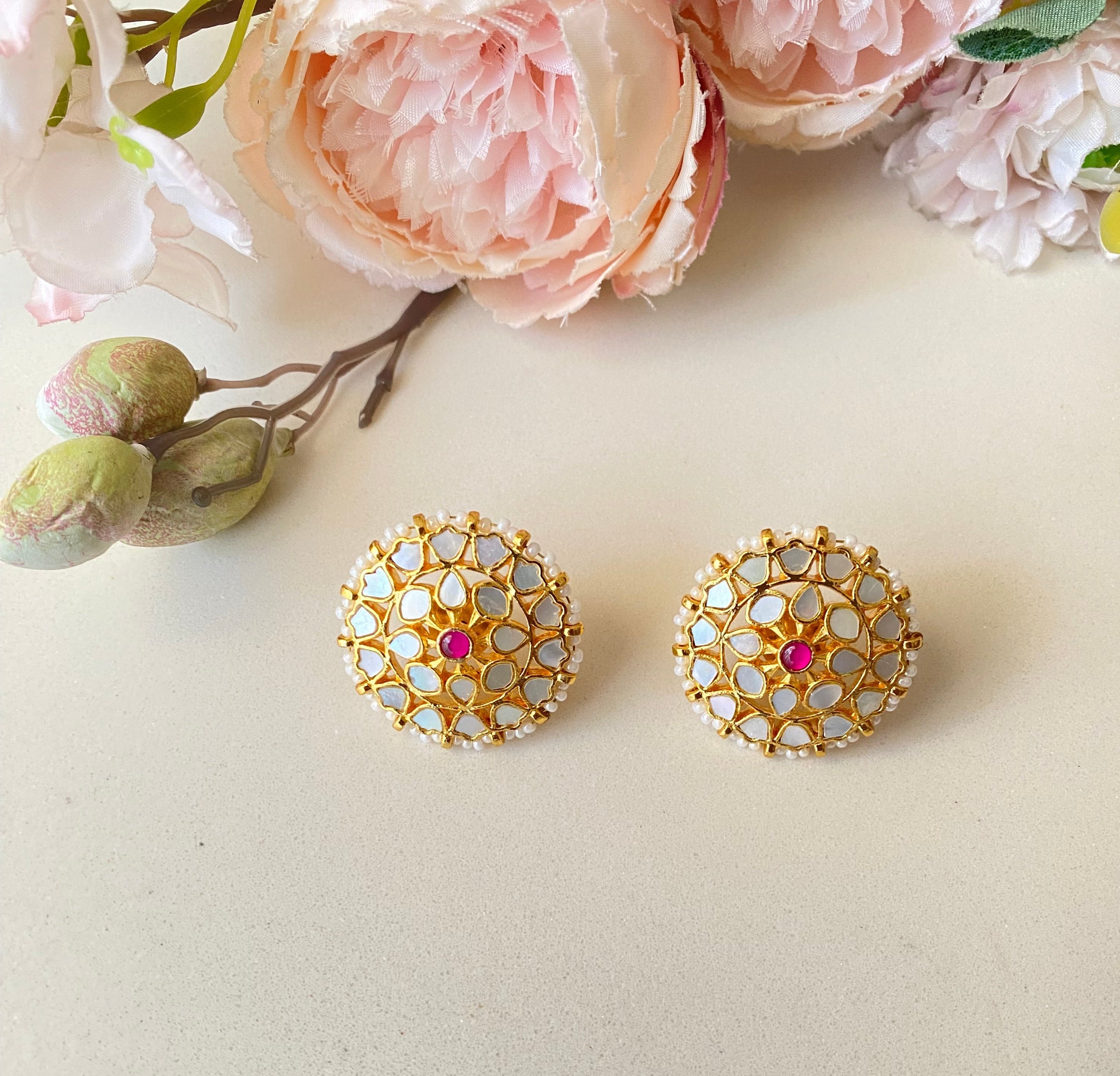 Mother Of Pearl Studs