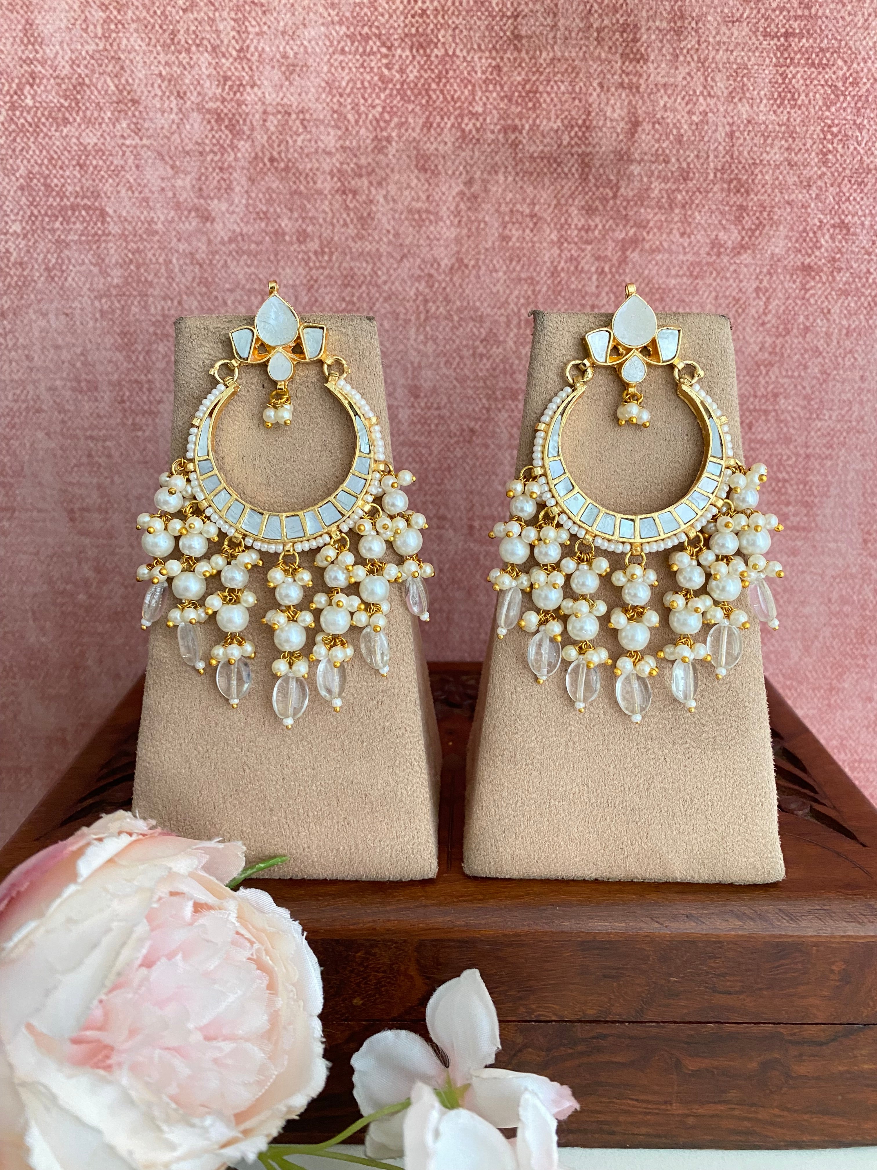 Mother of pearl earrings