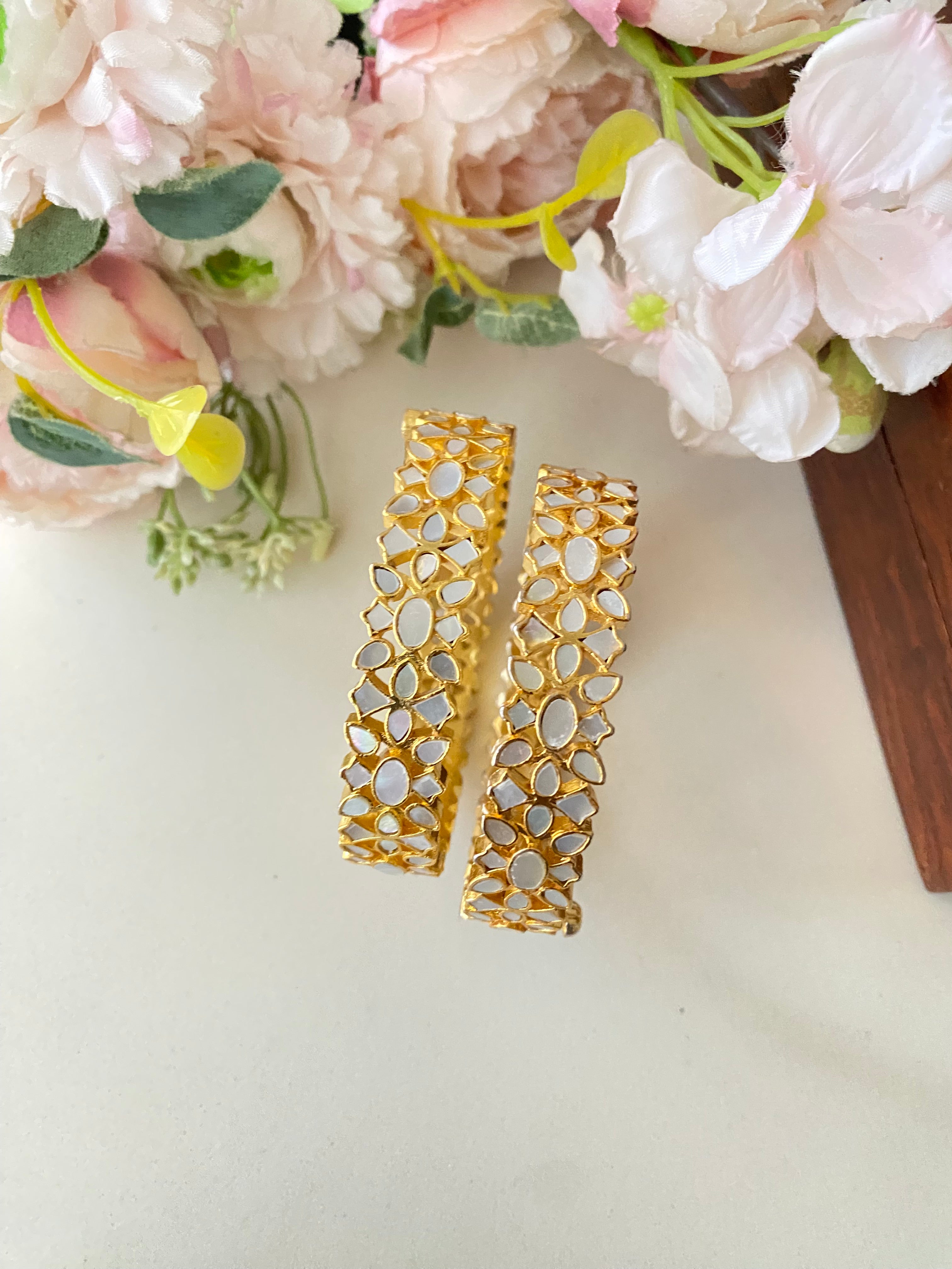 Mother Of Pearl Bangles