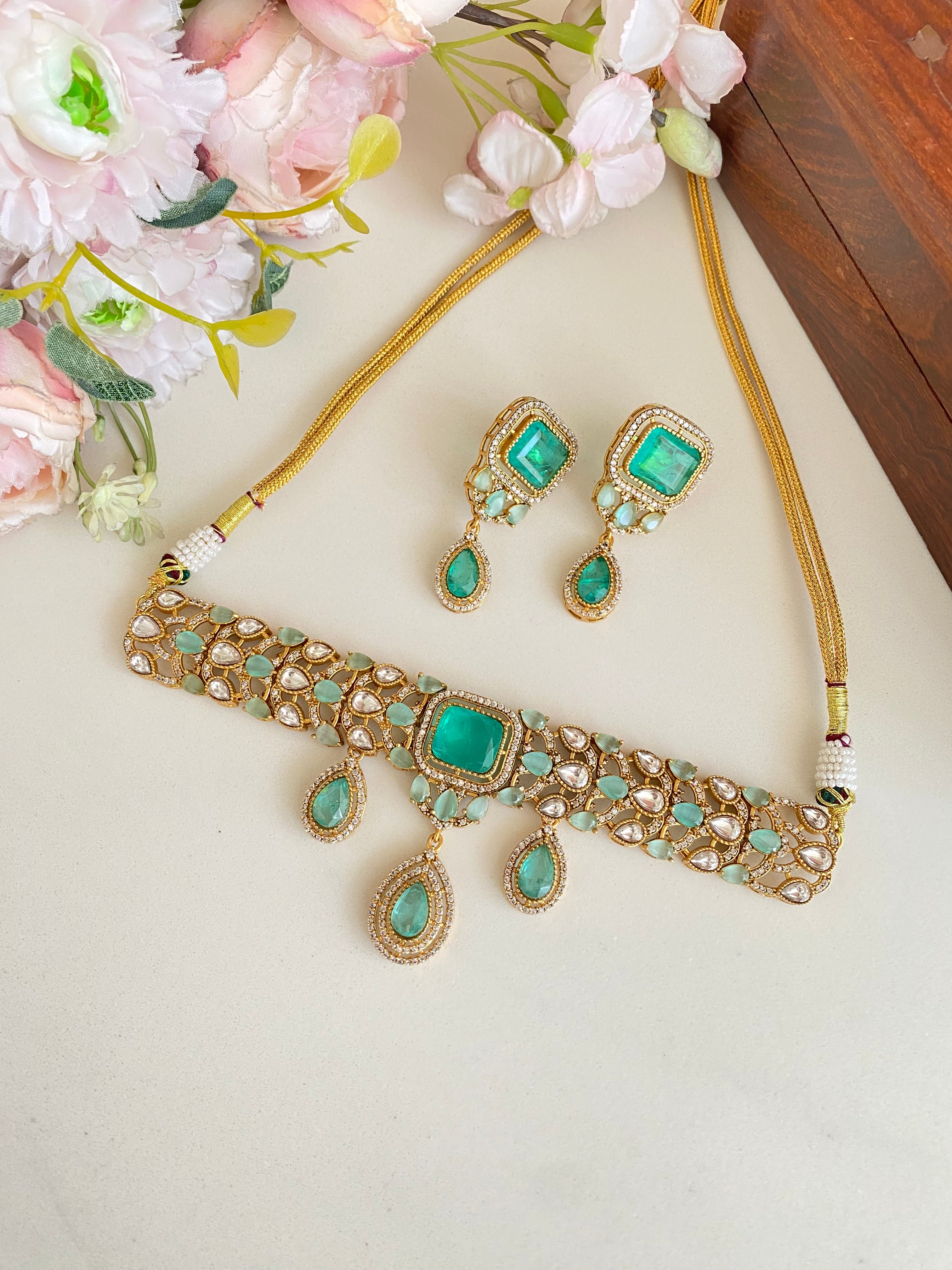 Moissanite Necklace set