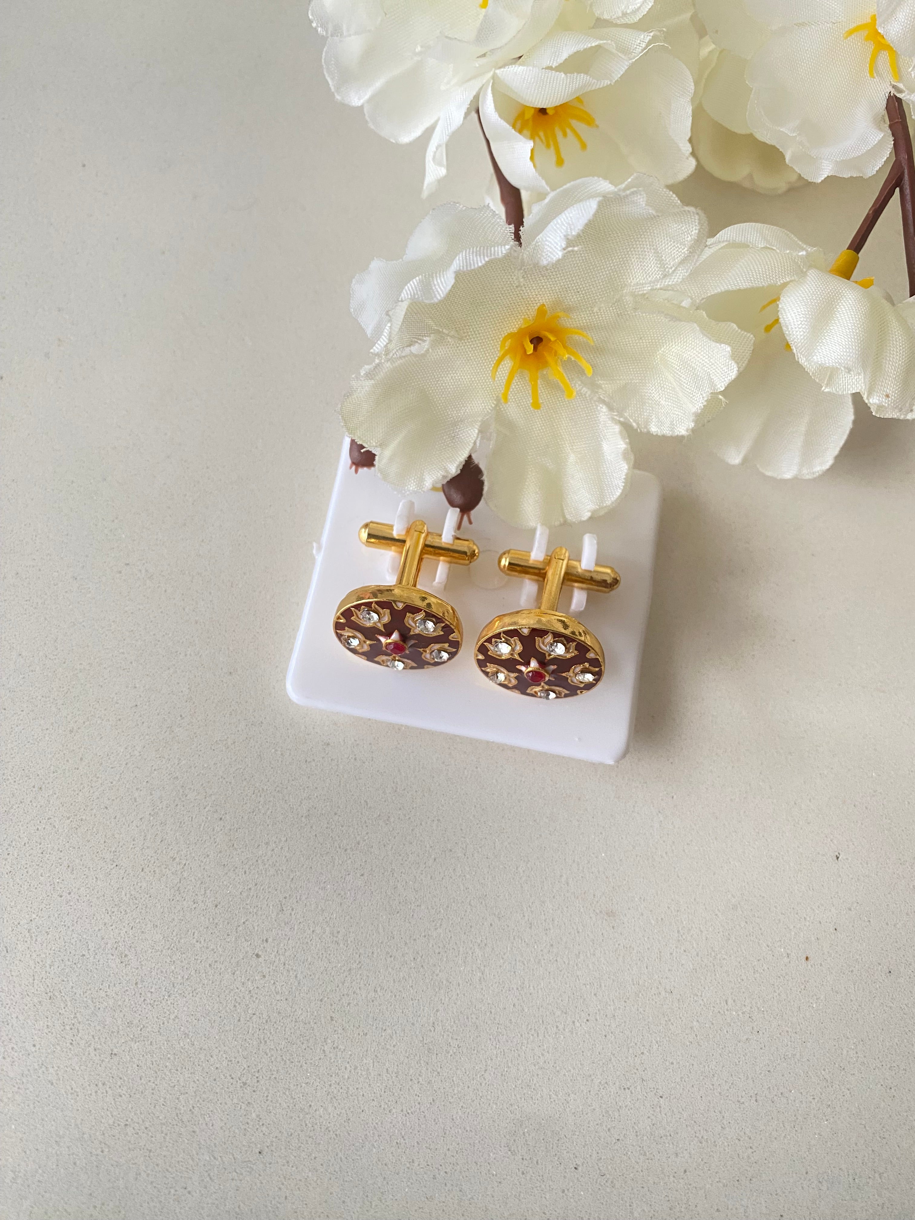 Meena cufflinks