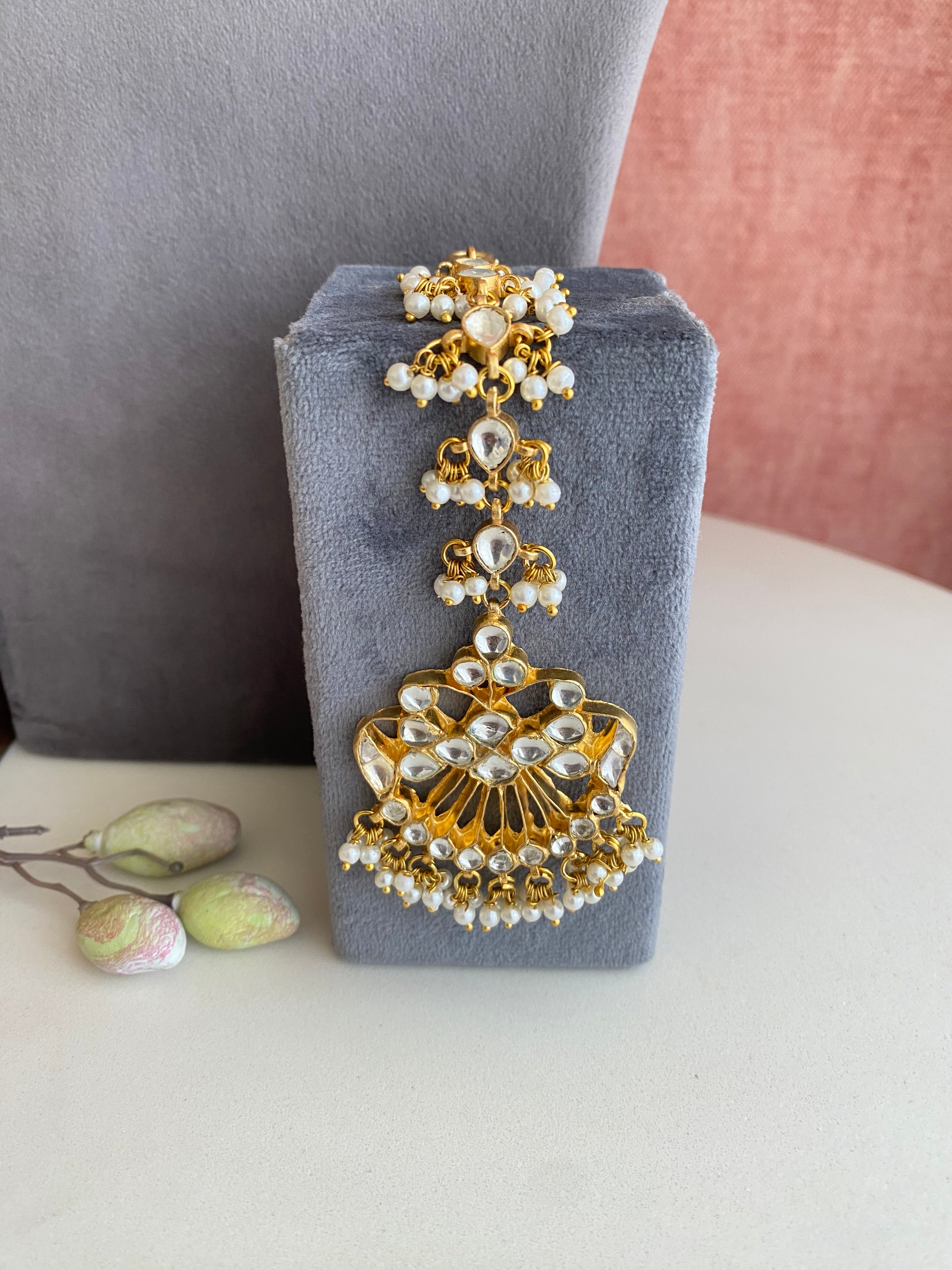 Kundan Gold plated Bridal Necklace set
