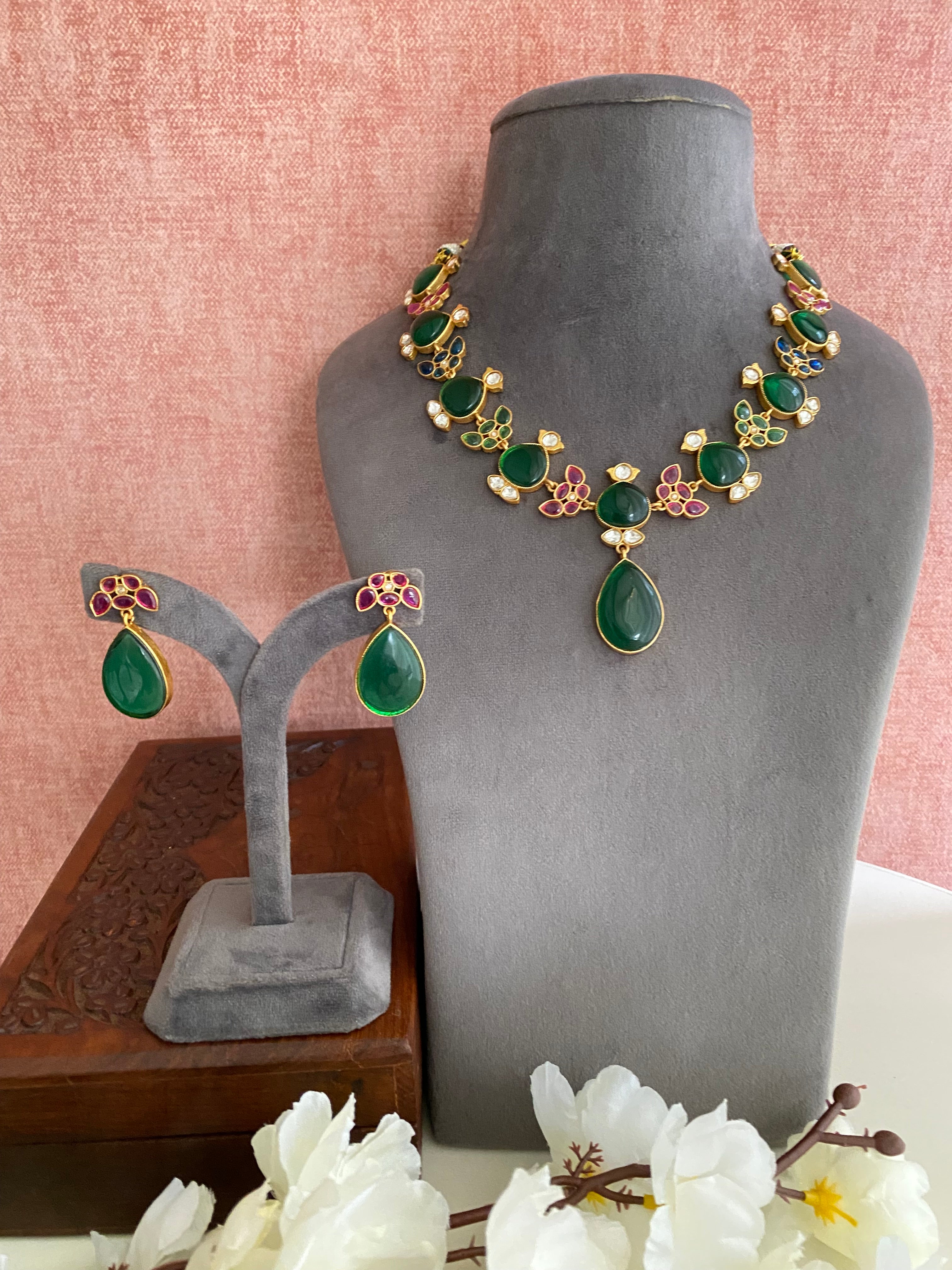 Moissanite Necklace set