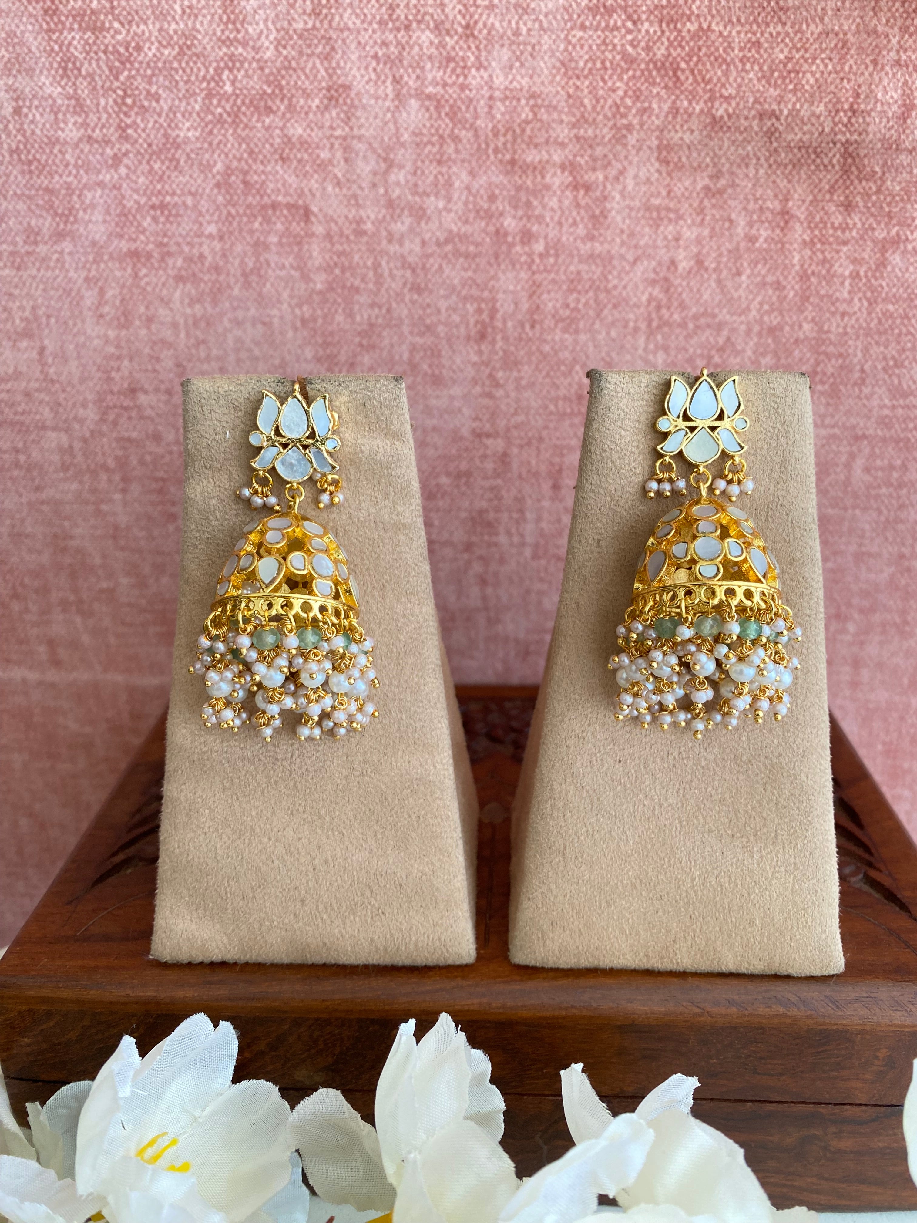 Mother Of Pearl Jhumka