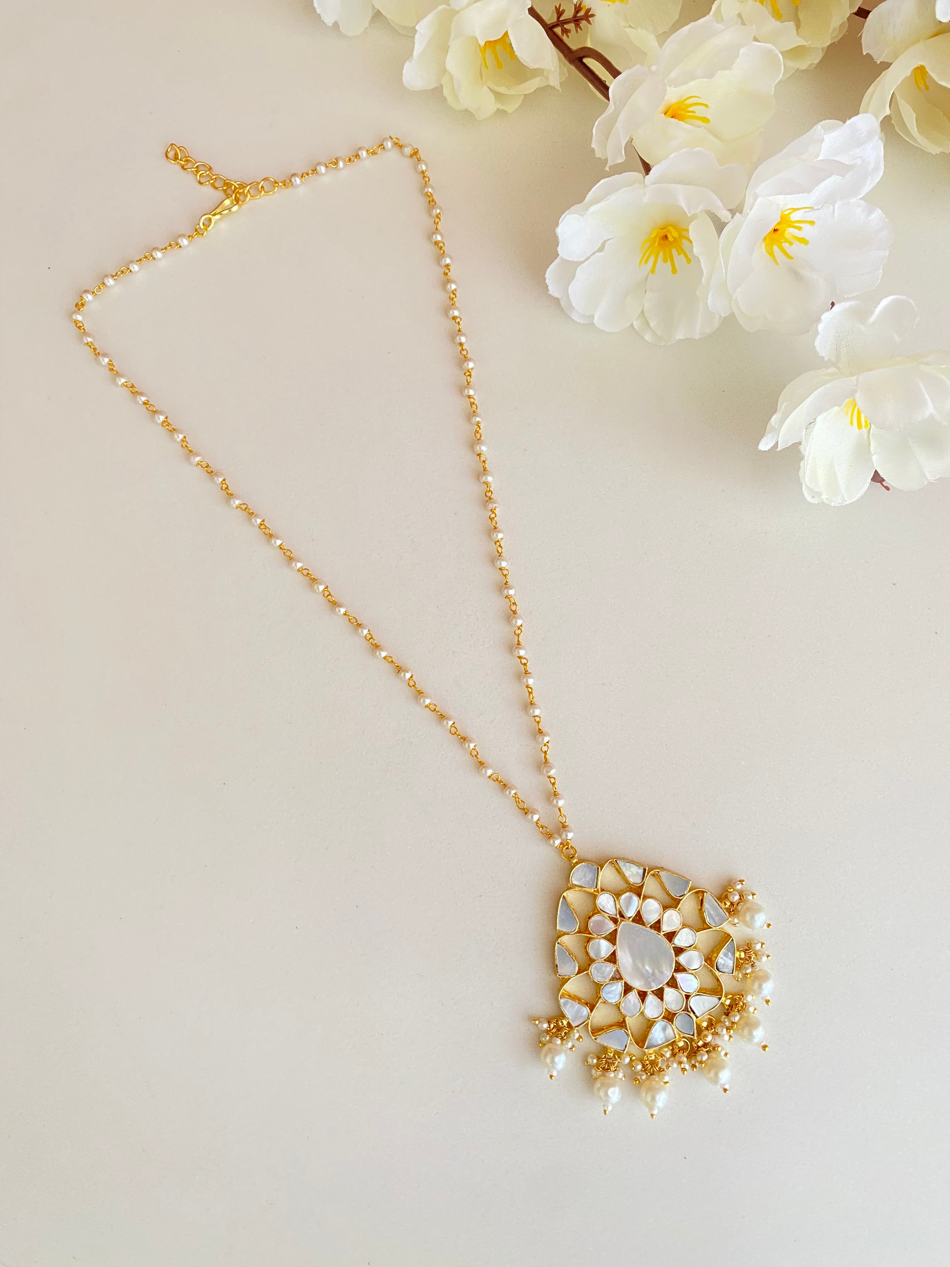 Mother Of Pearl Necklace