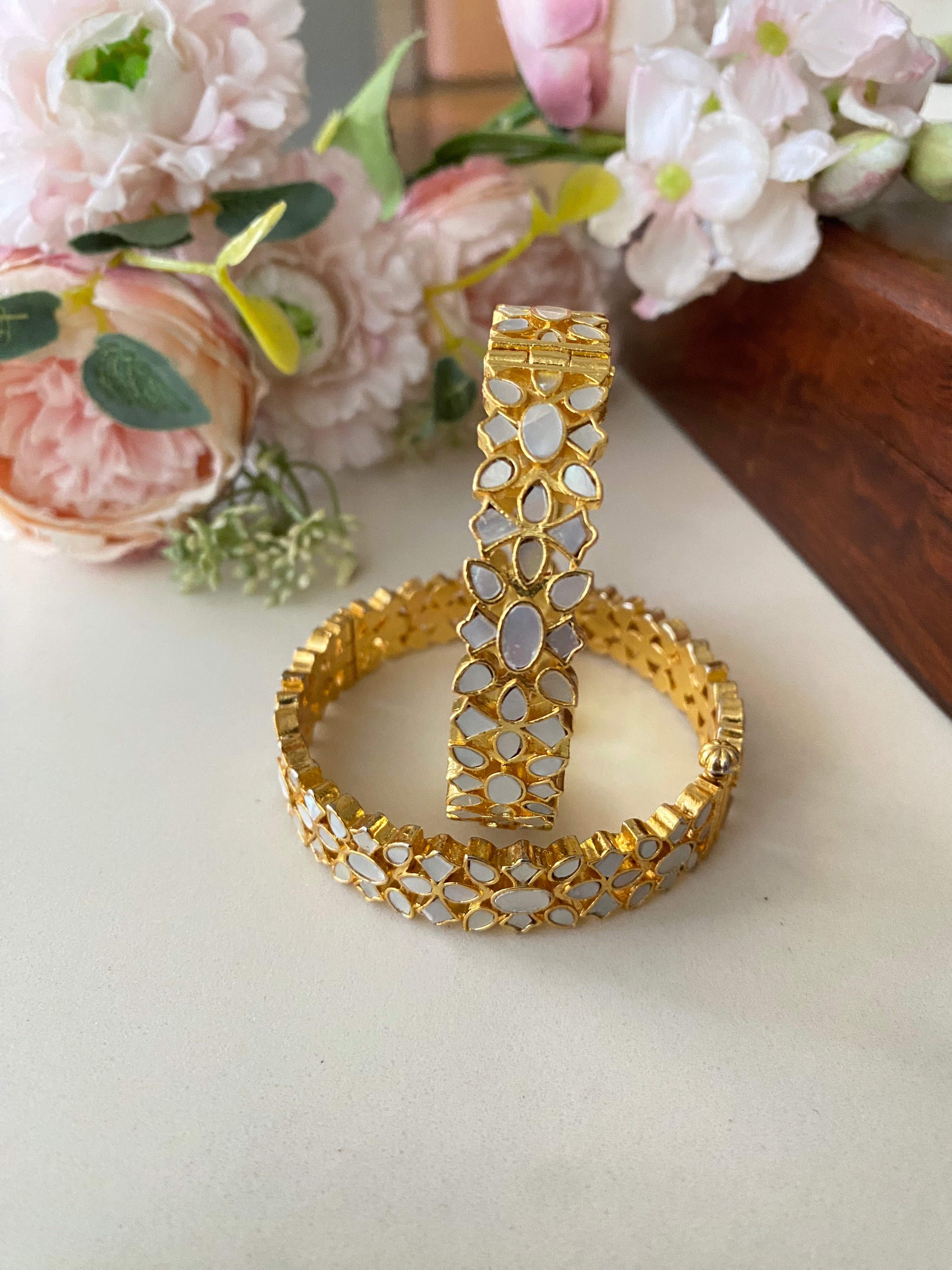 Mother Of Pearl Bangles