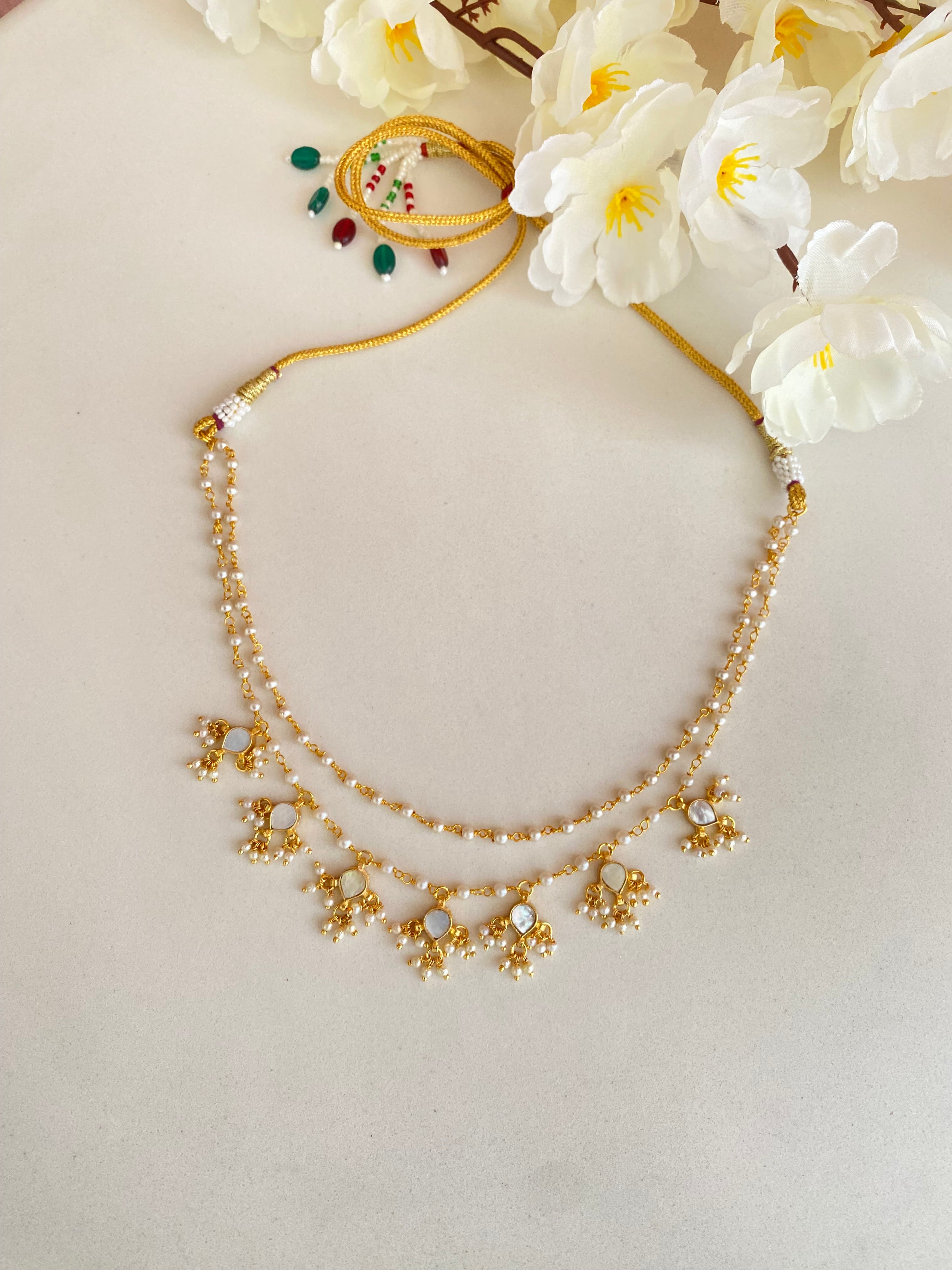 Mother of Pearl Choker