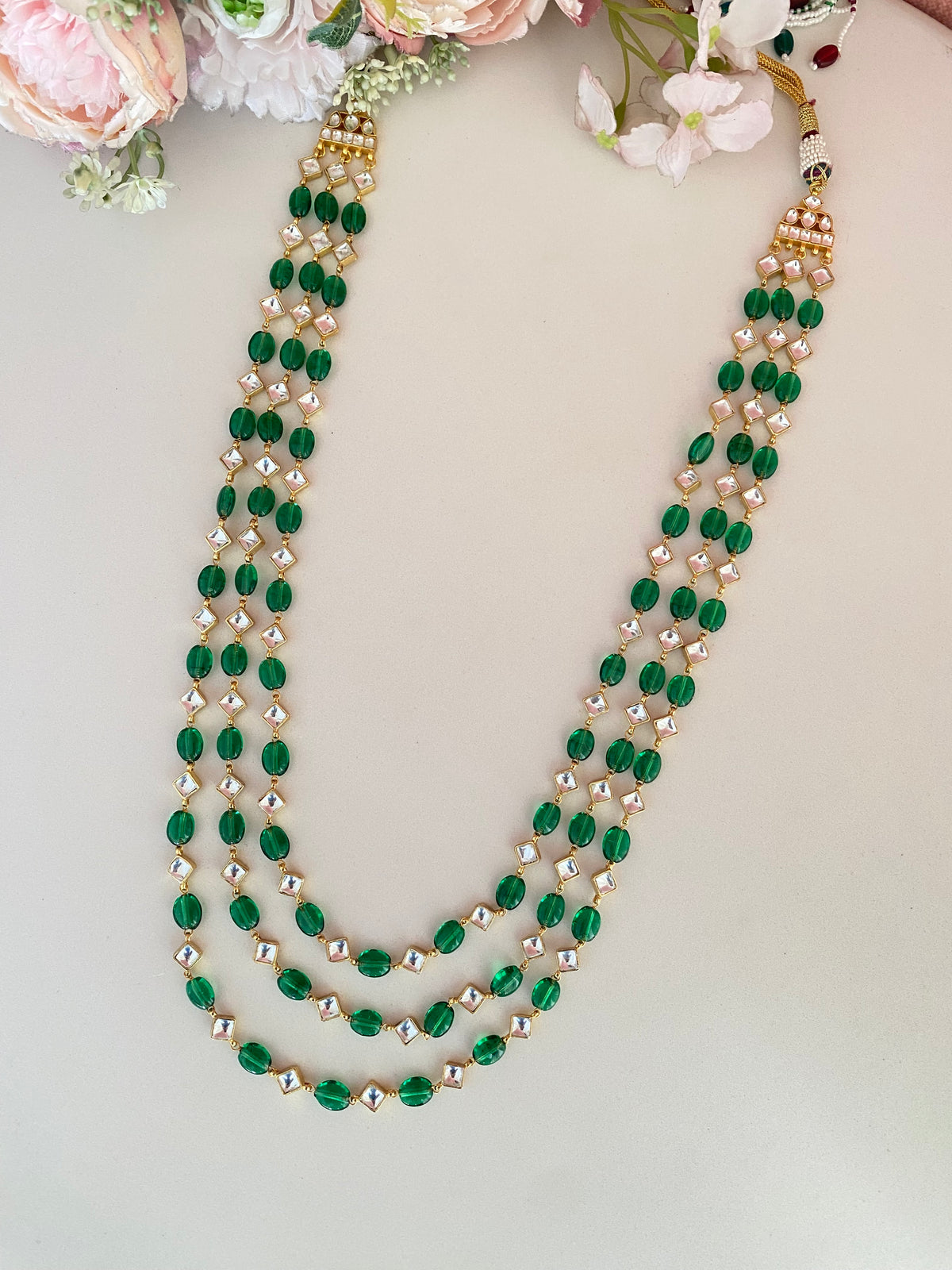 Gold Plated Kundan Necklace