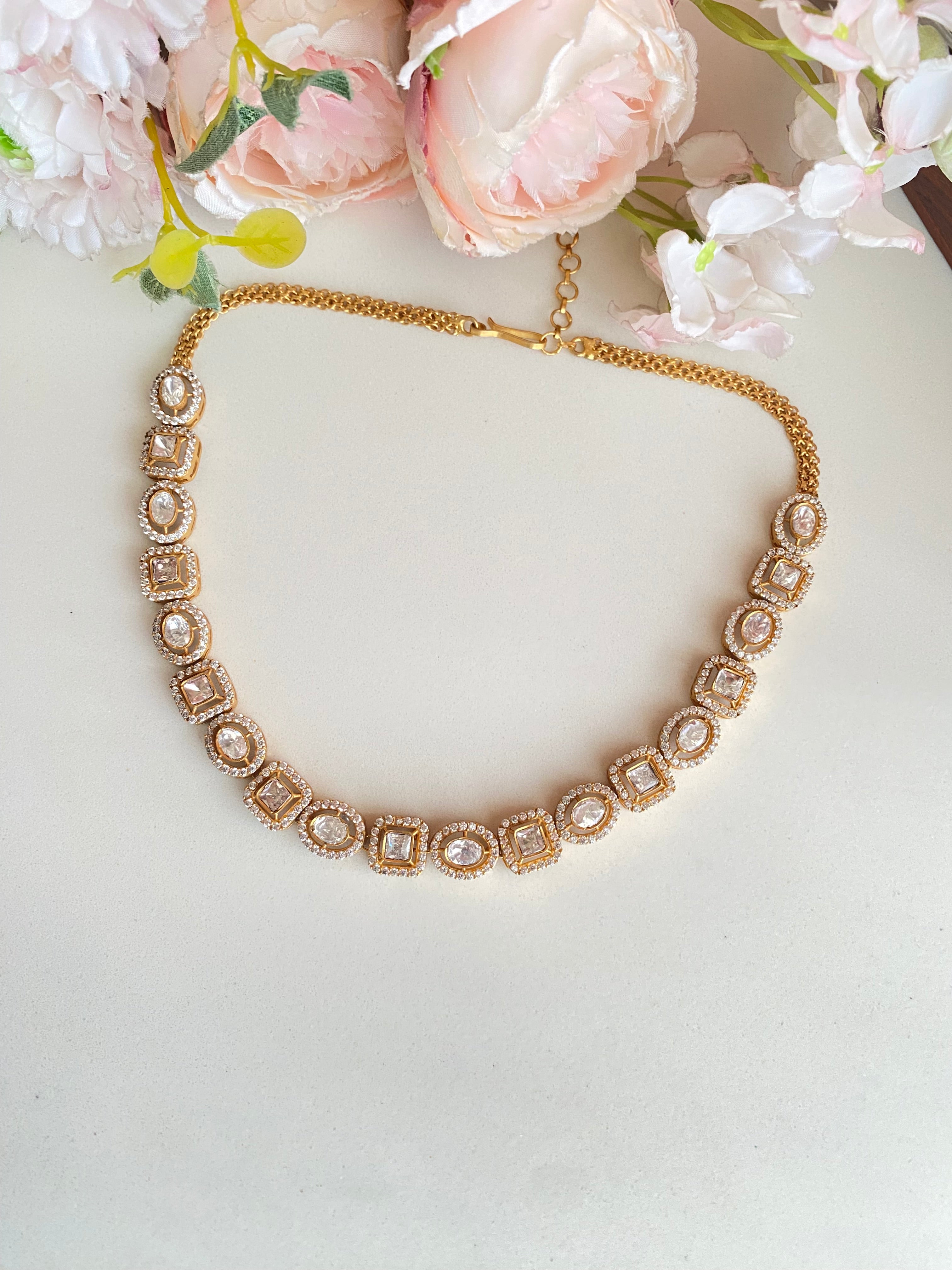 Moissanite necklace