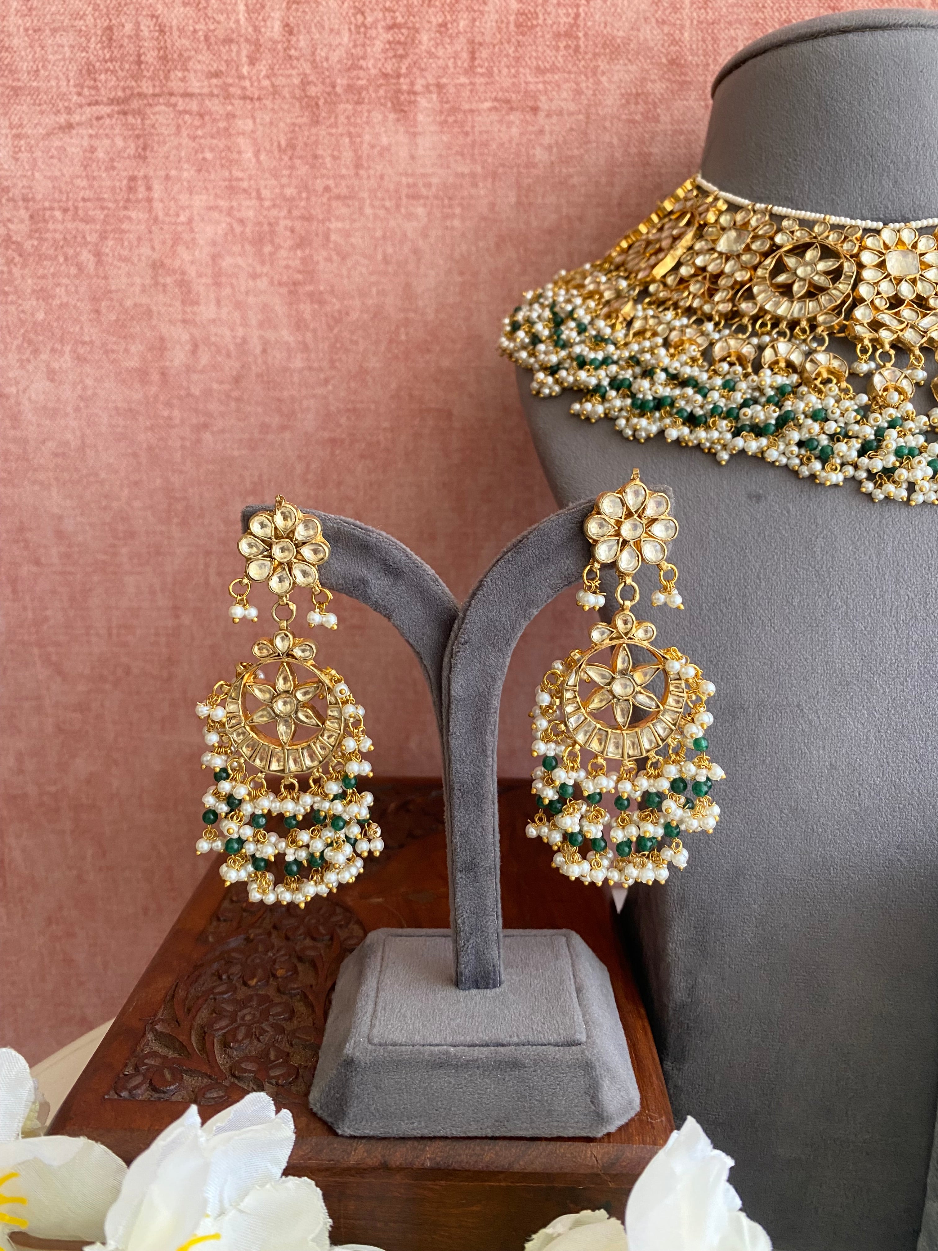 Kundan Bridal Necklace Set