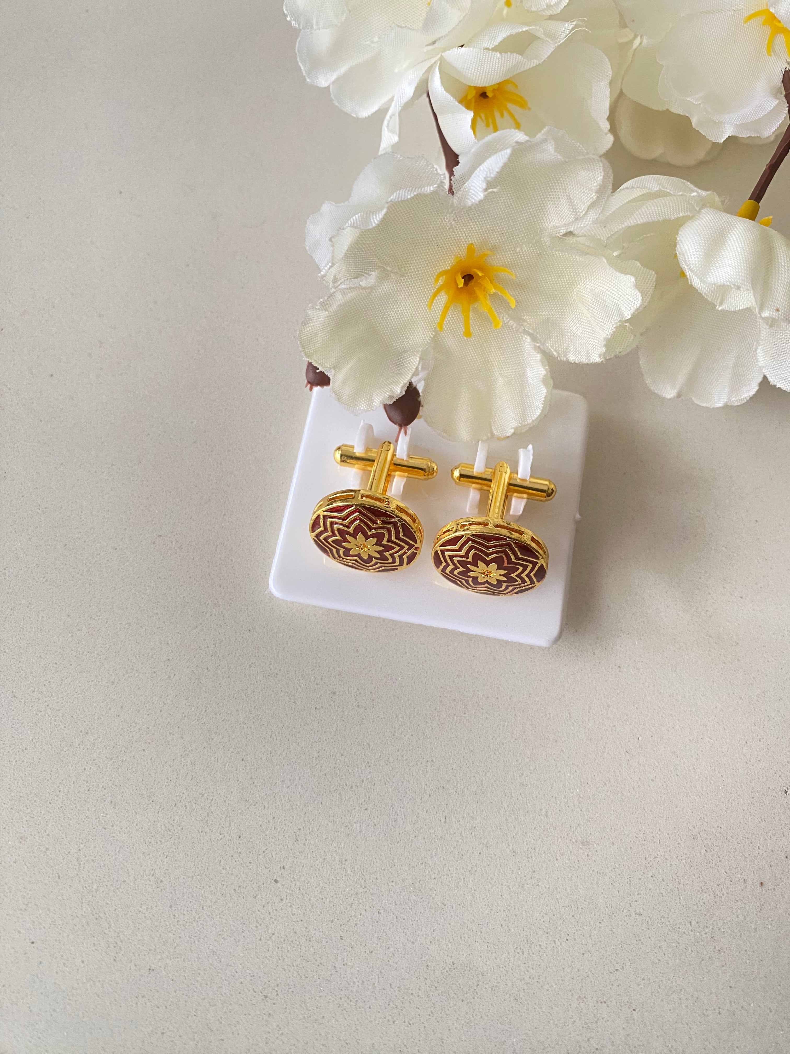 Meena cufflinks