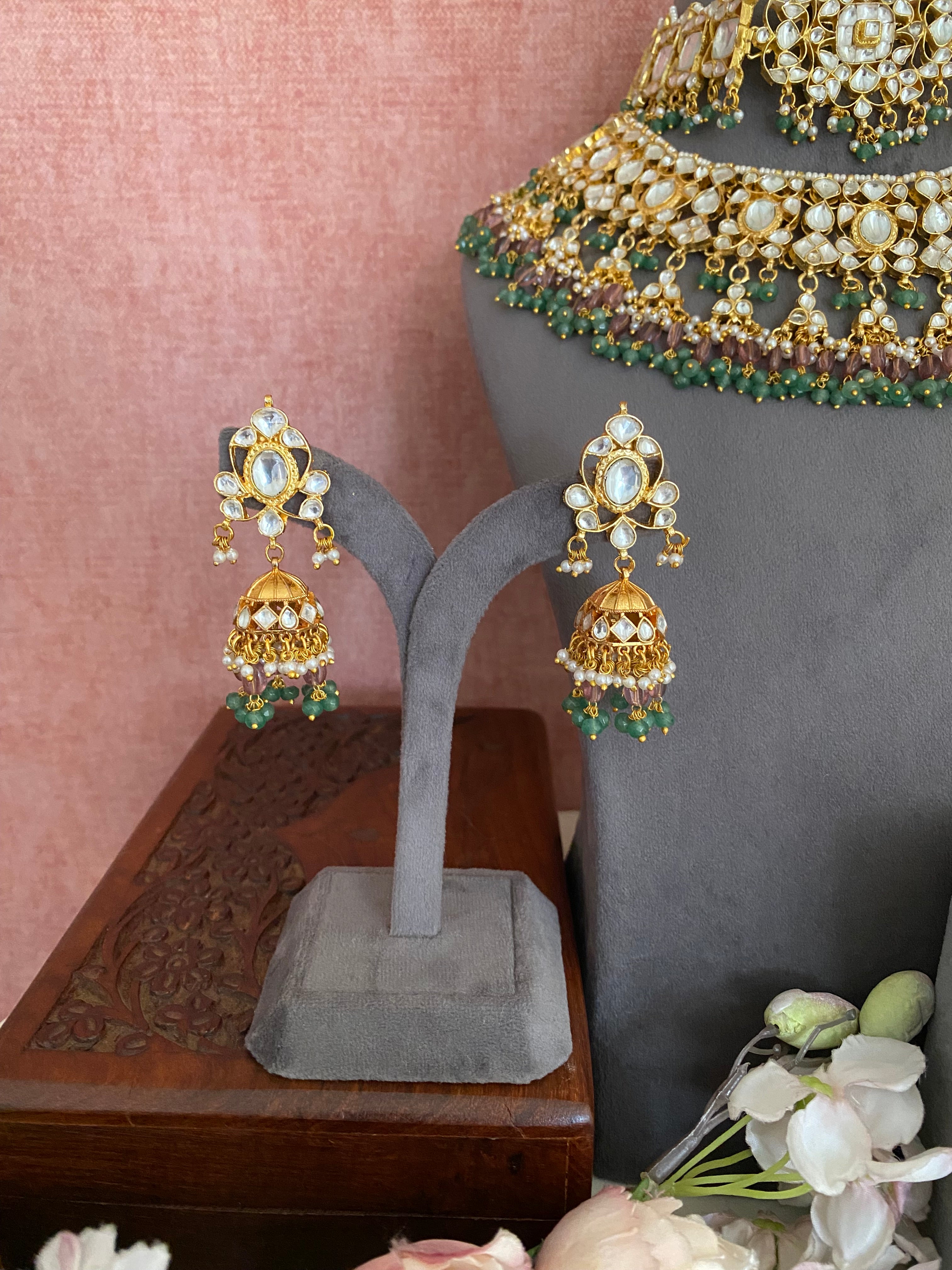 Kundan Bridal Double set