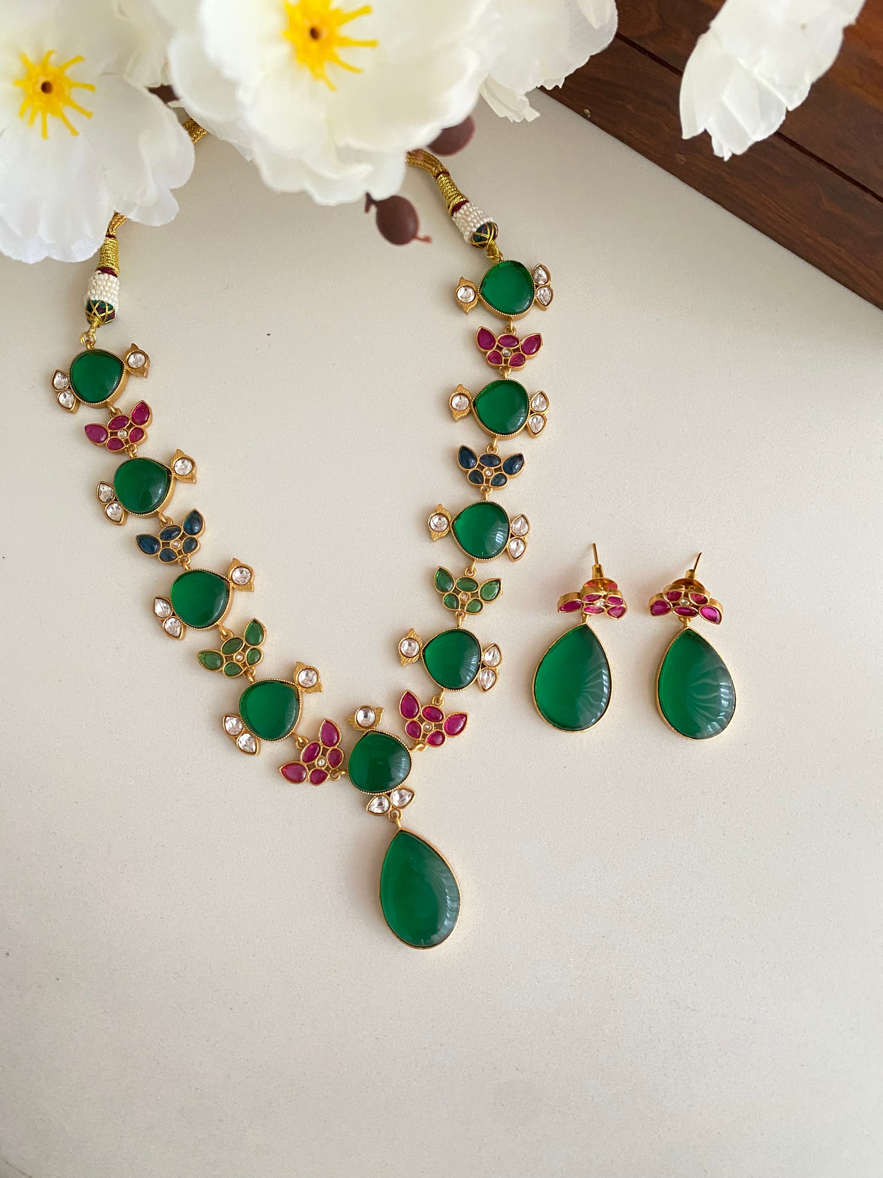 Moissanite Necklace set