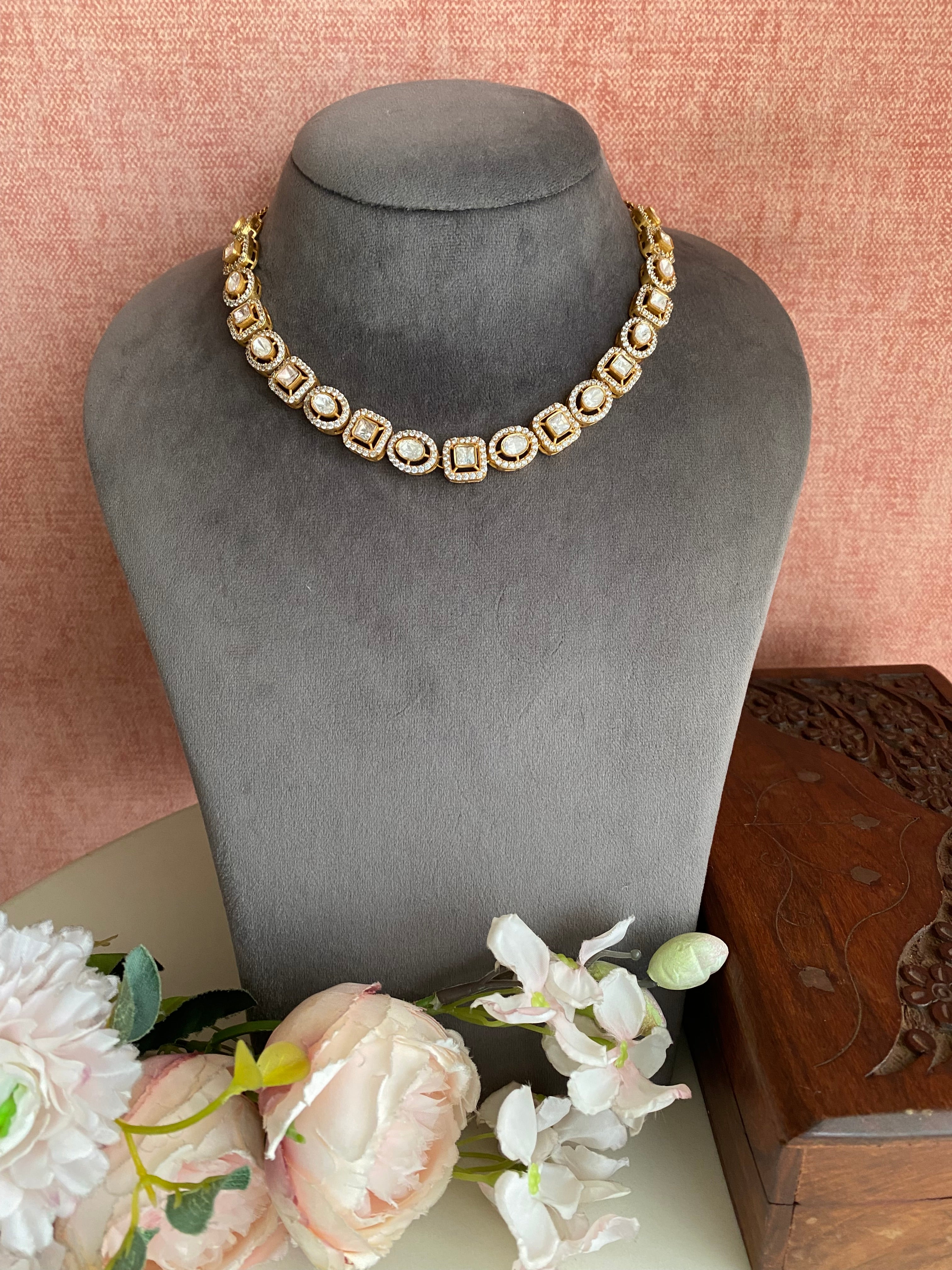 Moissanite necklace