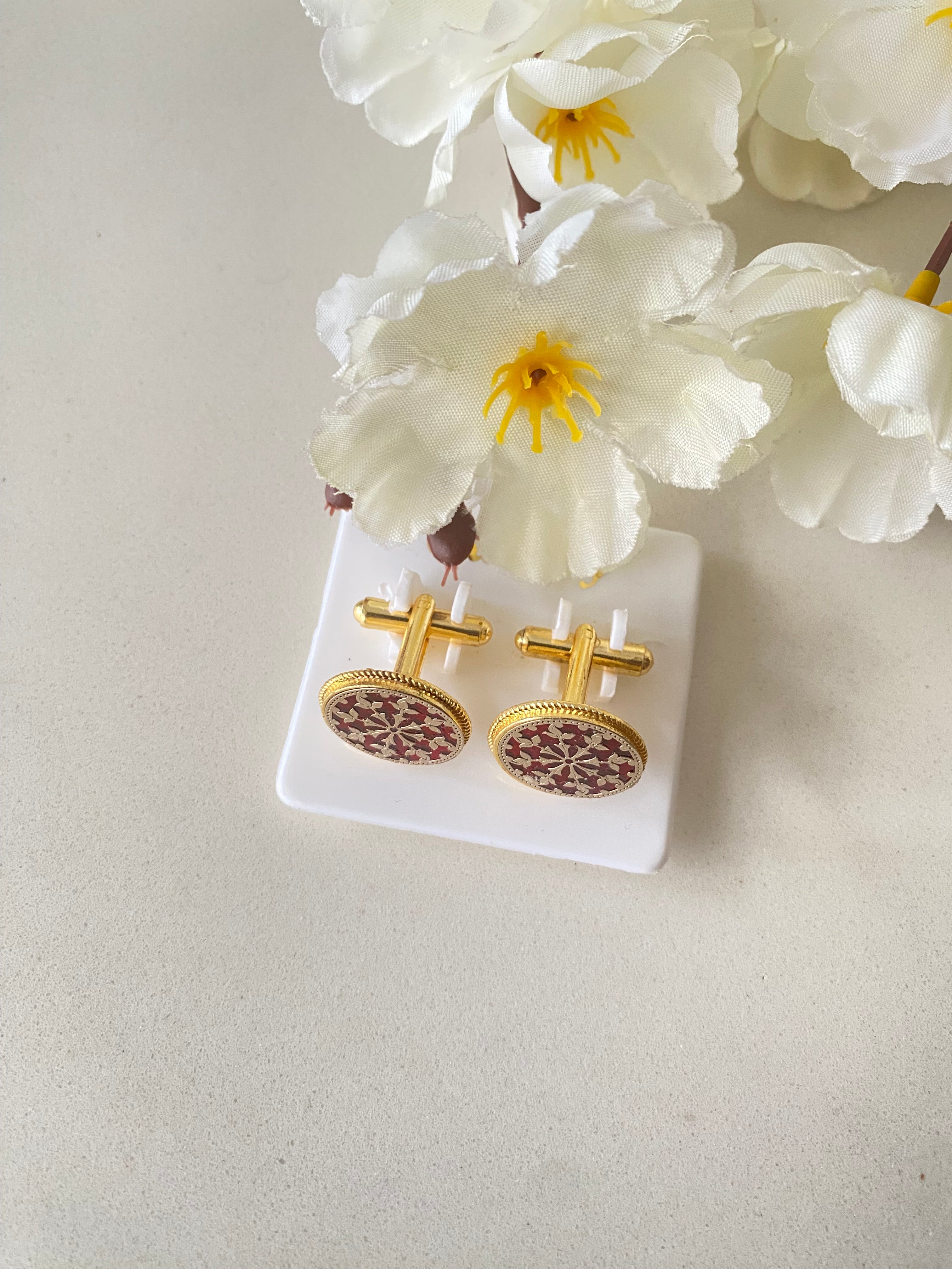 Meena cufflinks