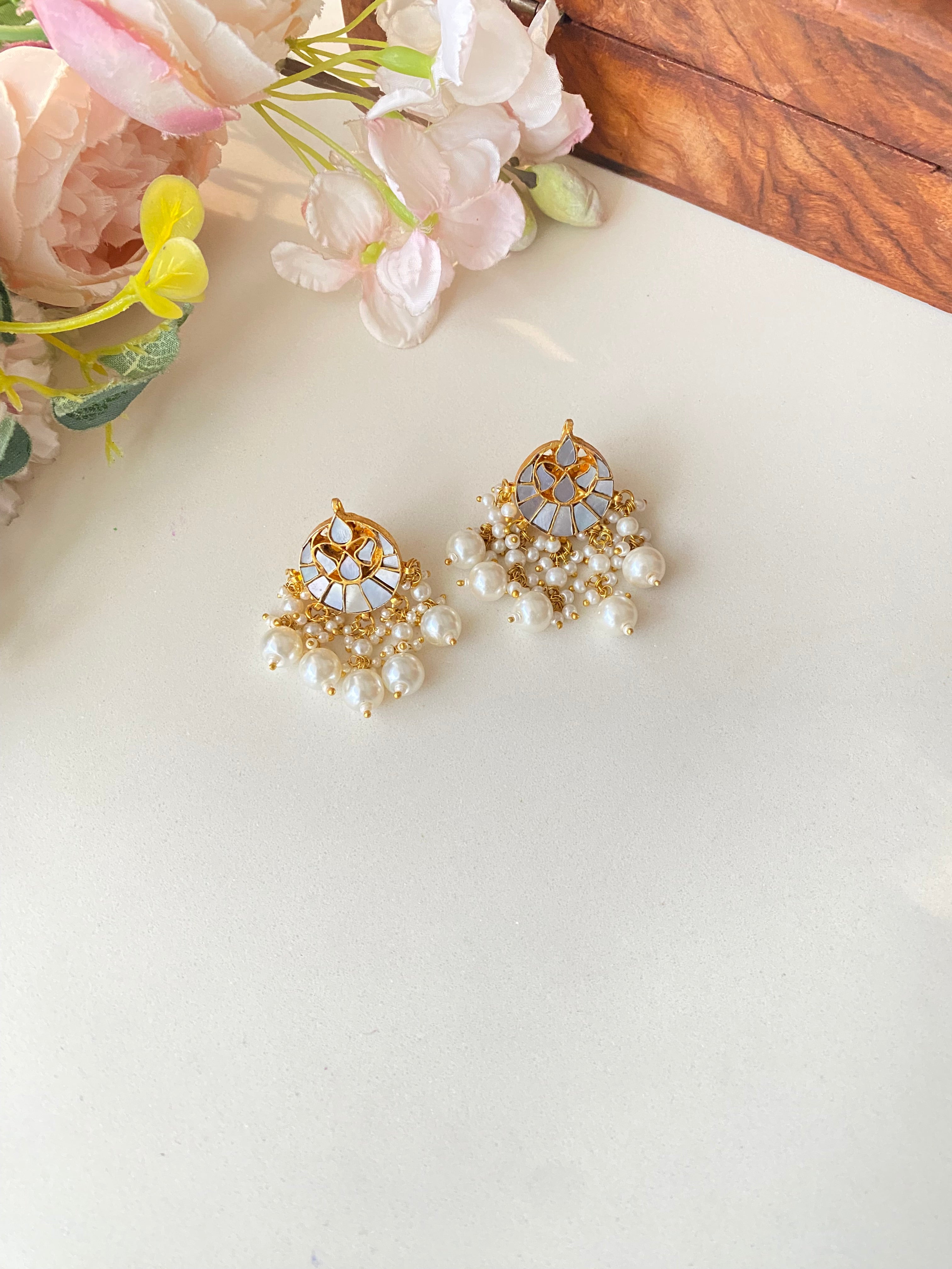 Mother of pearl studs