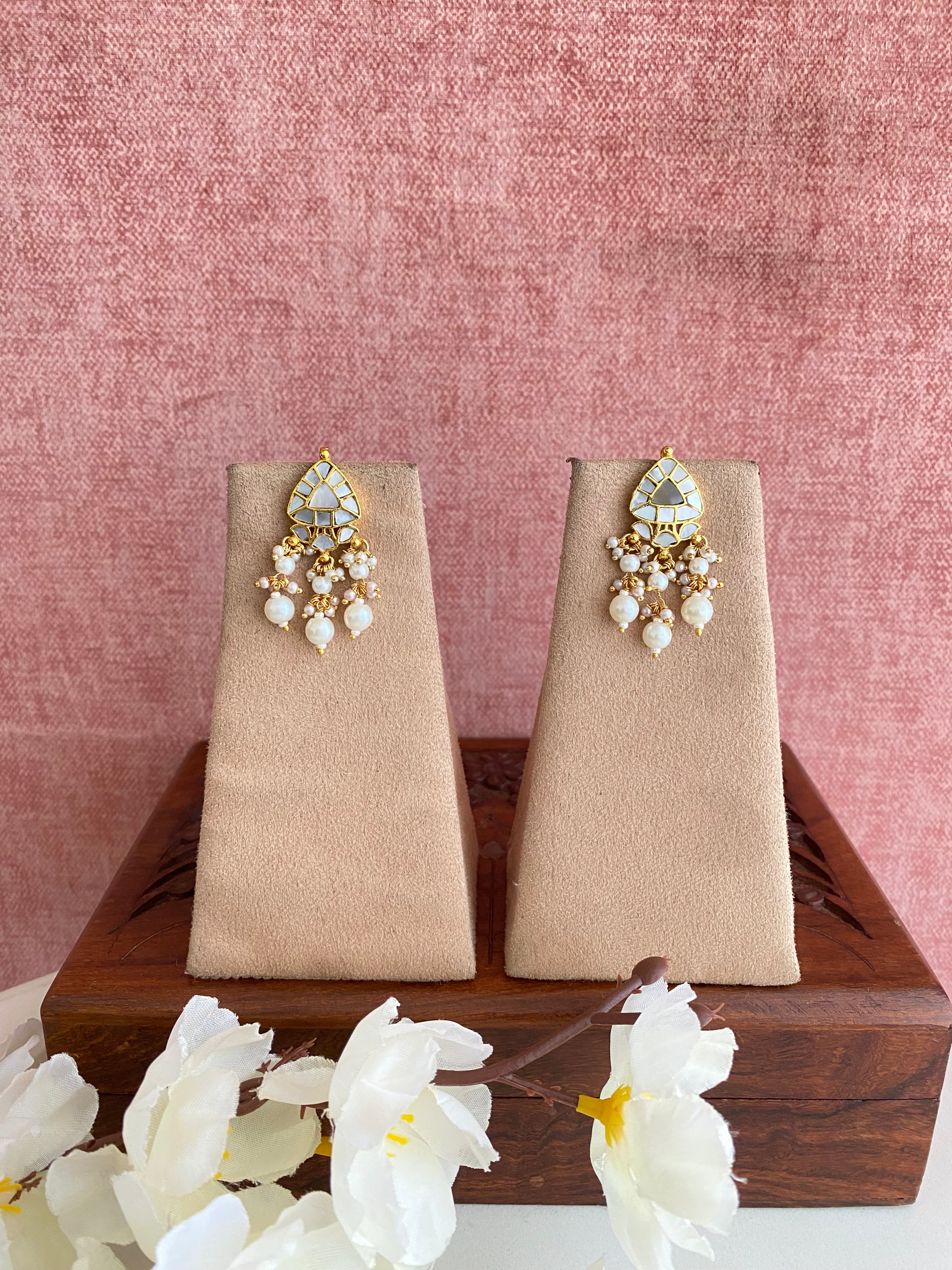 Mother Of Pearl Earrings