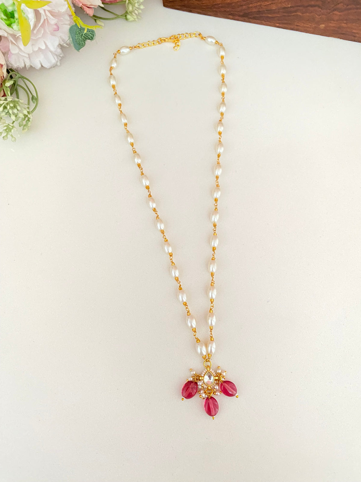 Gold Plated Kundan Necklace
