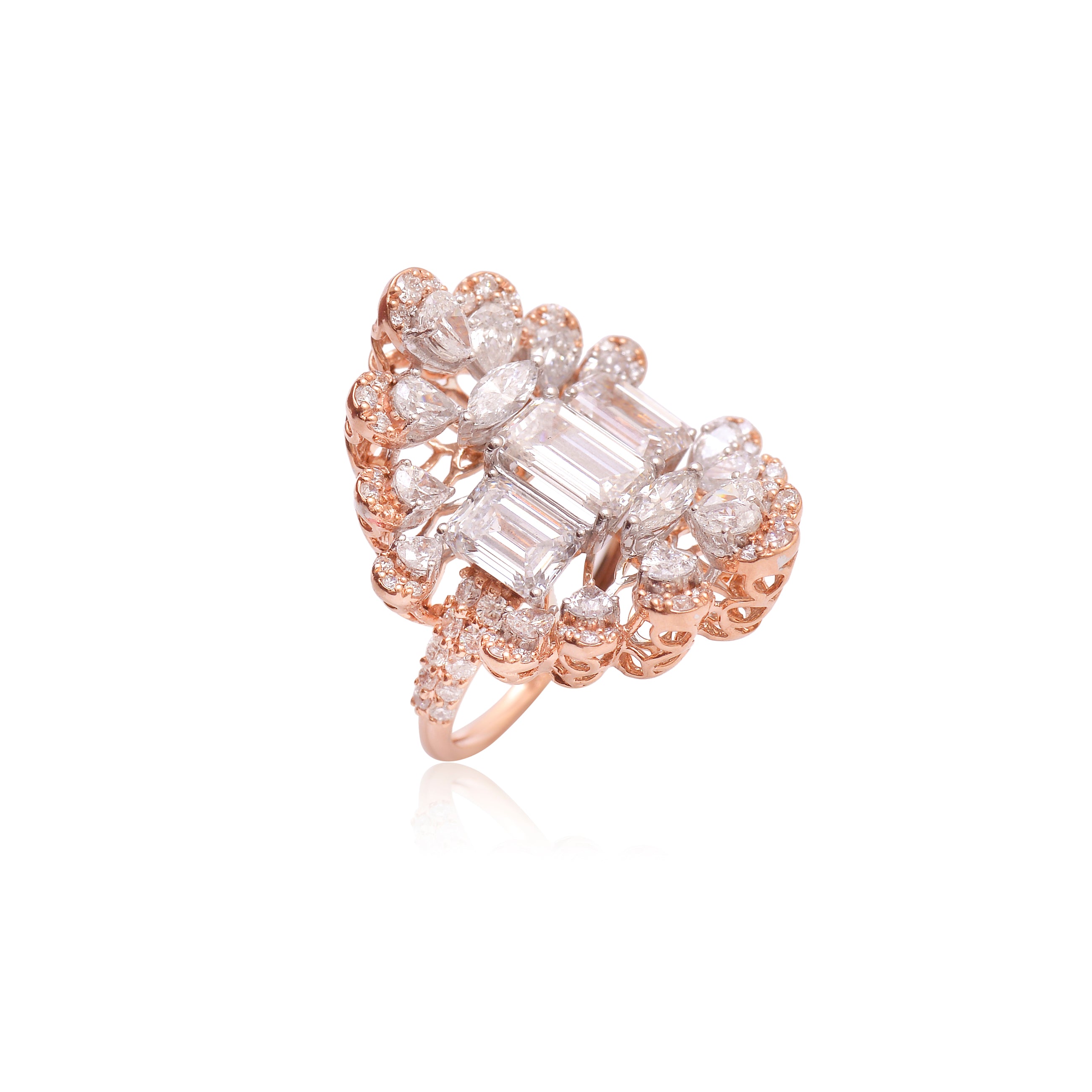 The Regal Cascade Ring