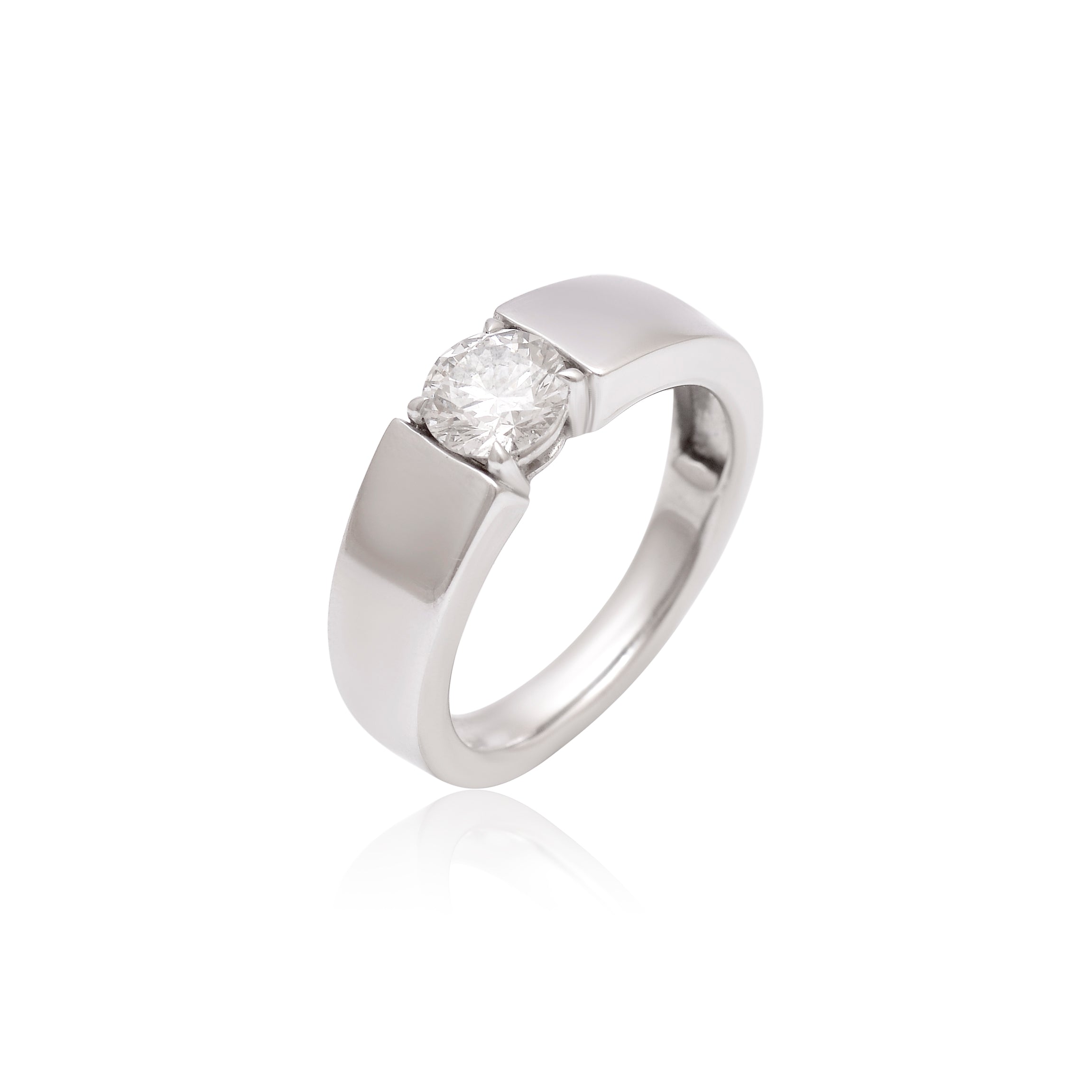 The Atlas Solitaire Ring