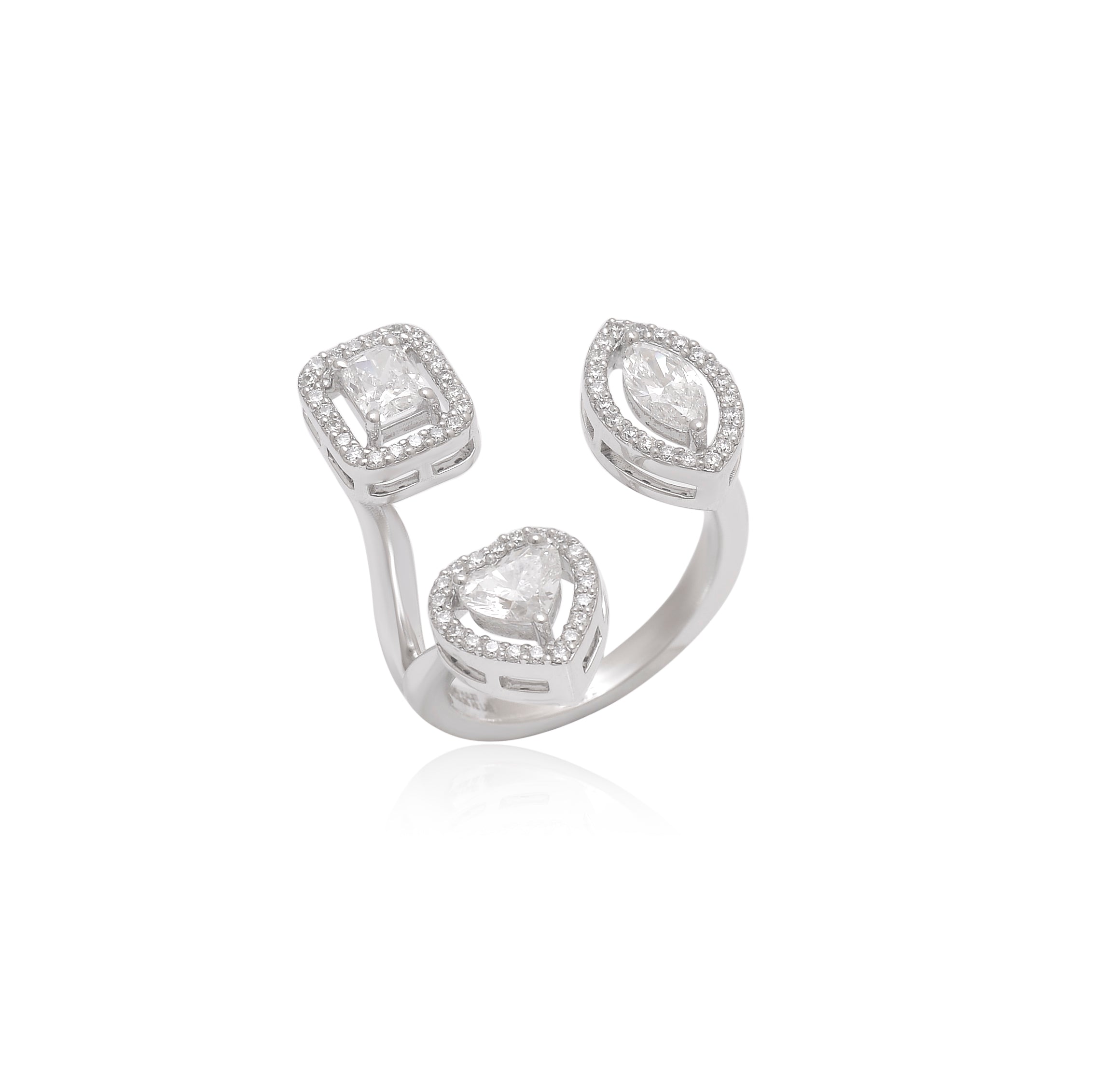 Trinity Muse Diamond Ring