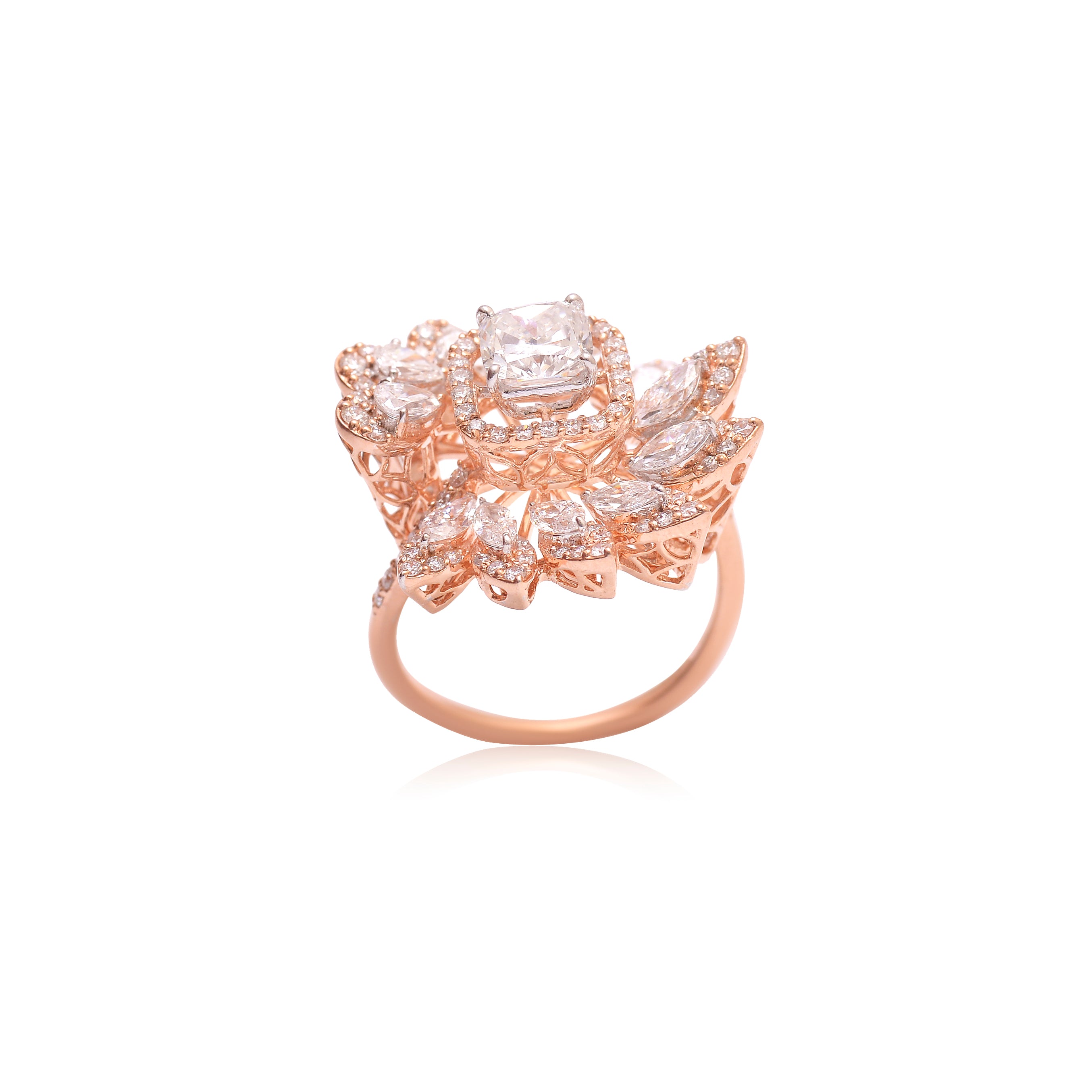 The Zinnia Bloom Ring
