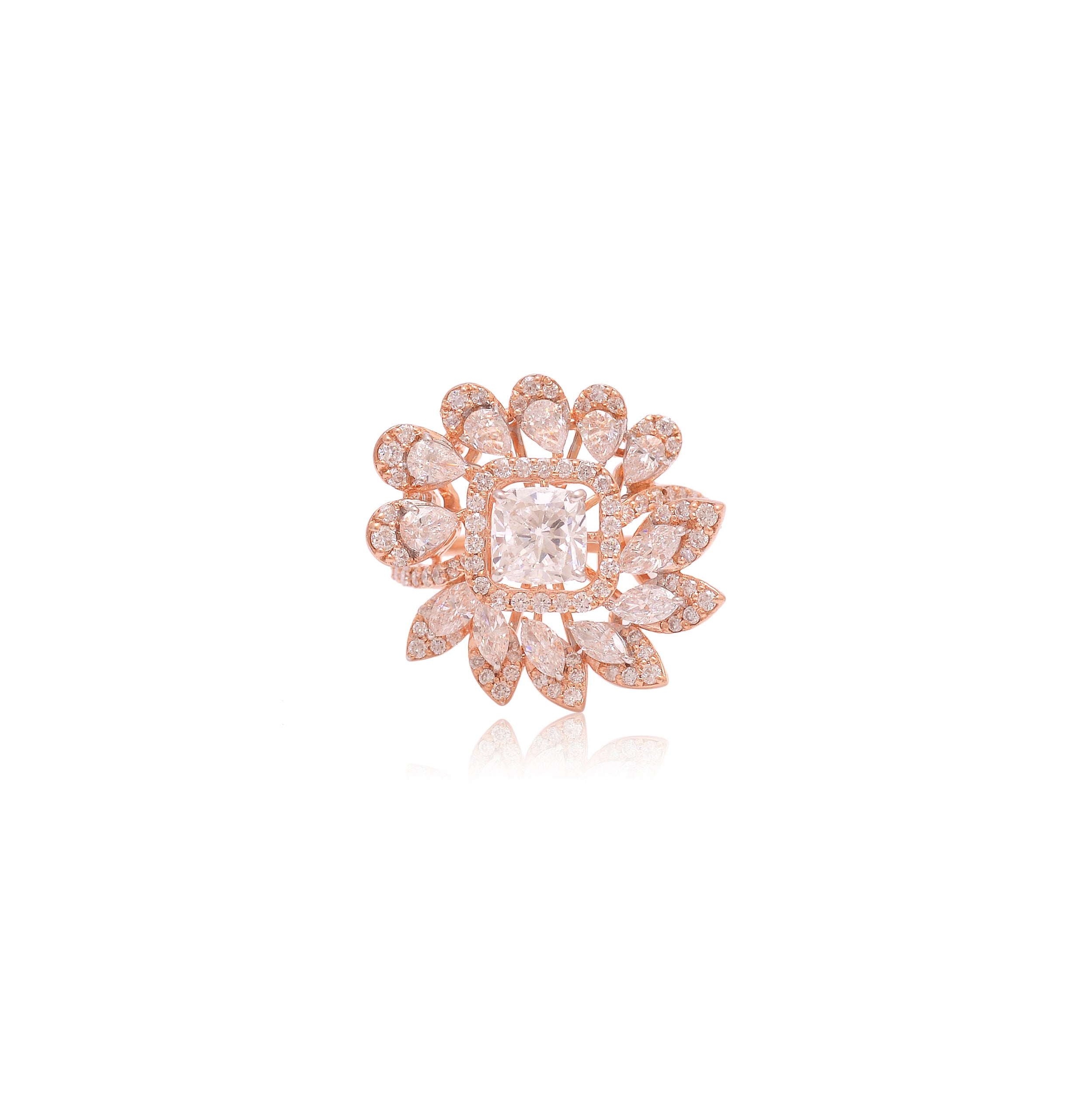 The Zinnia Bloom Ring