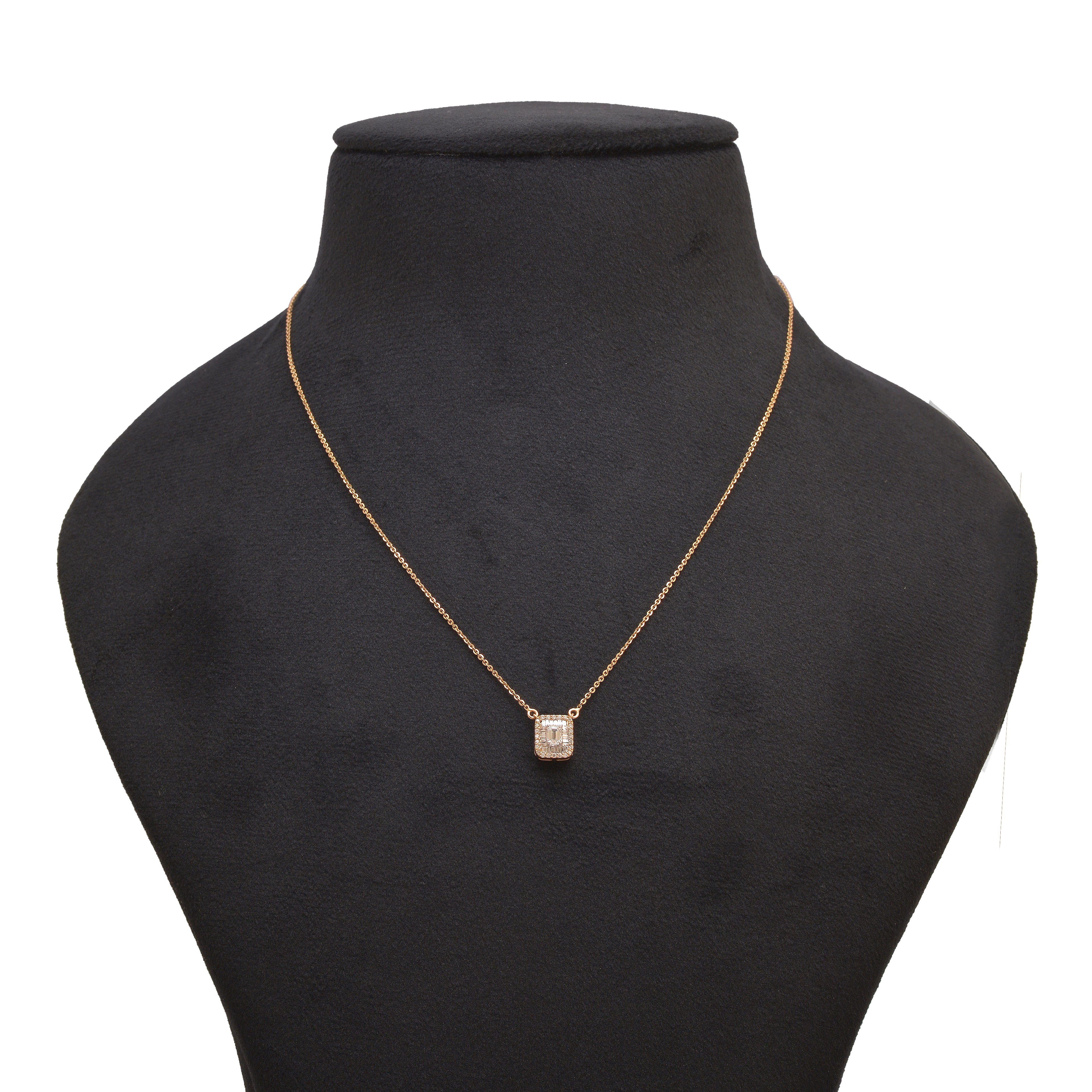 Regal Radiance Diamond Pendant