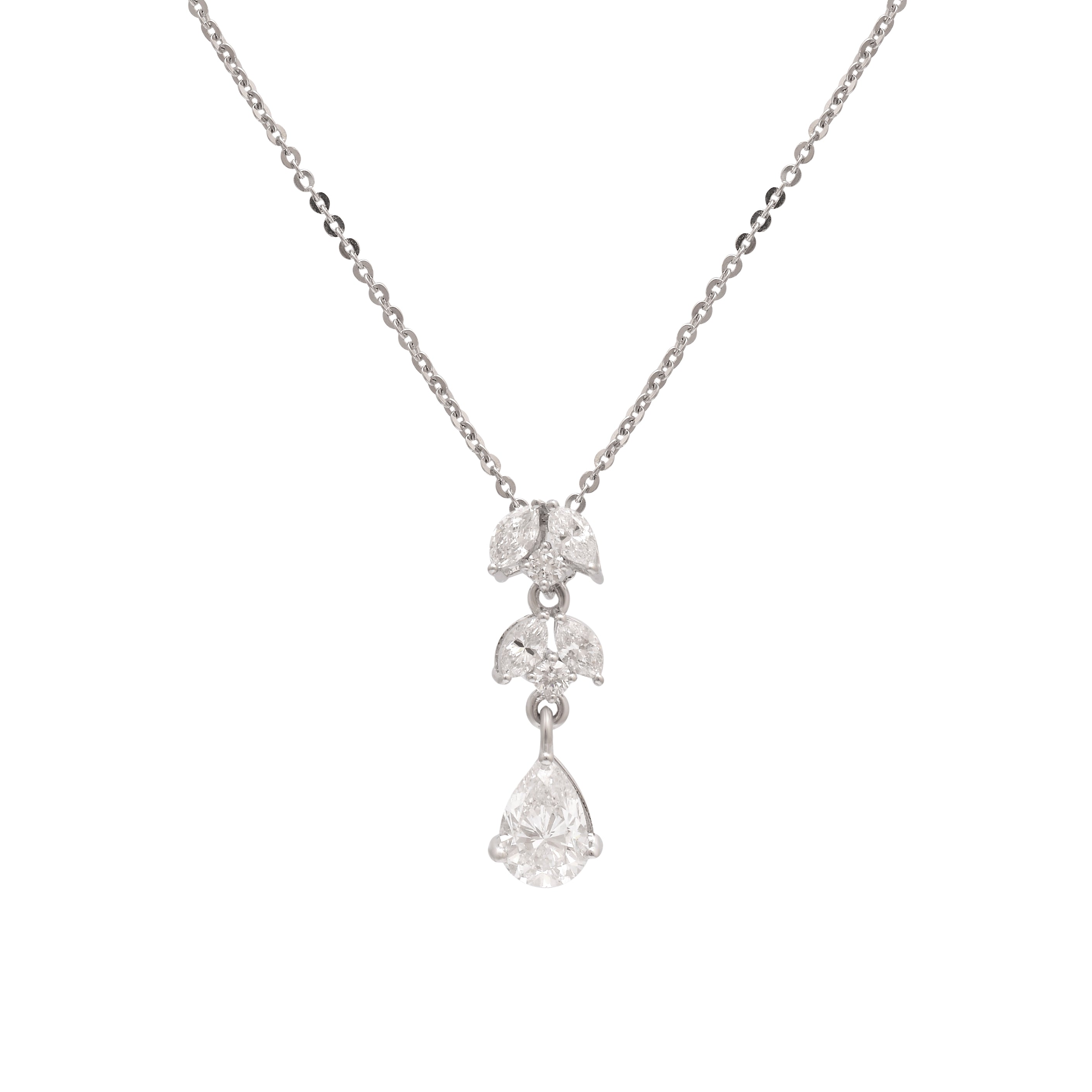 Celestial Cascade Diamond Necklace