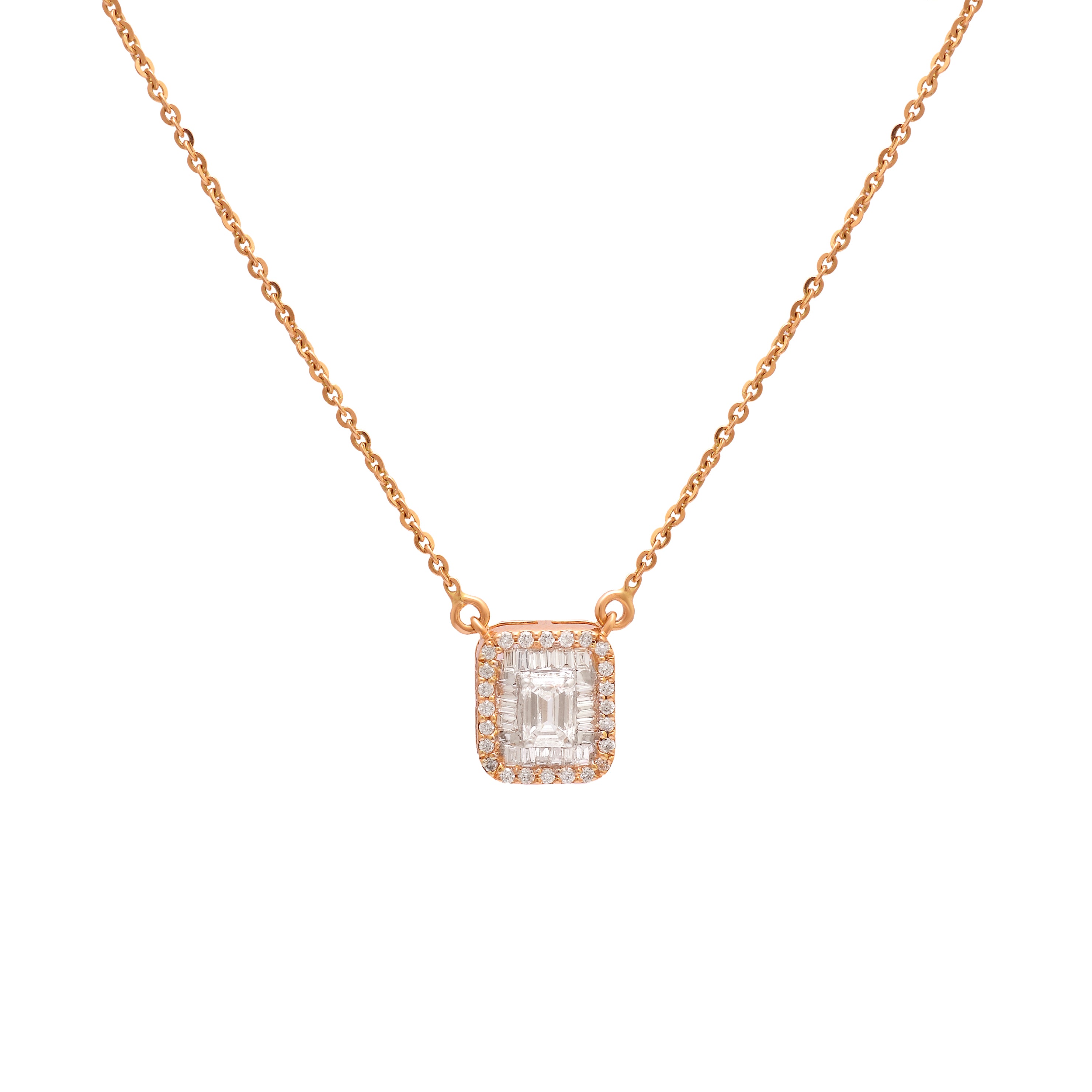 Regal Radiance Diamond Pendant