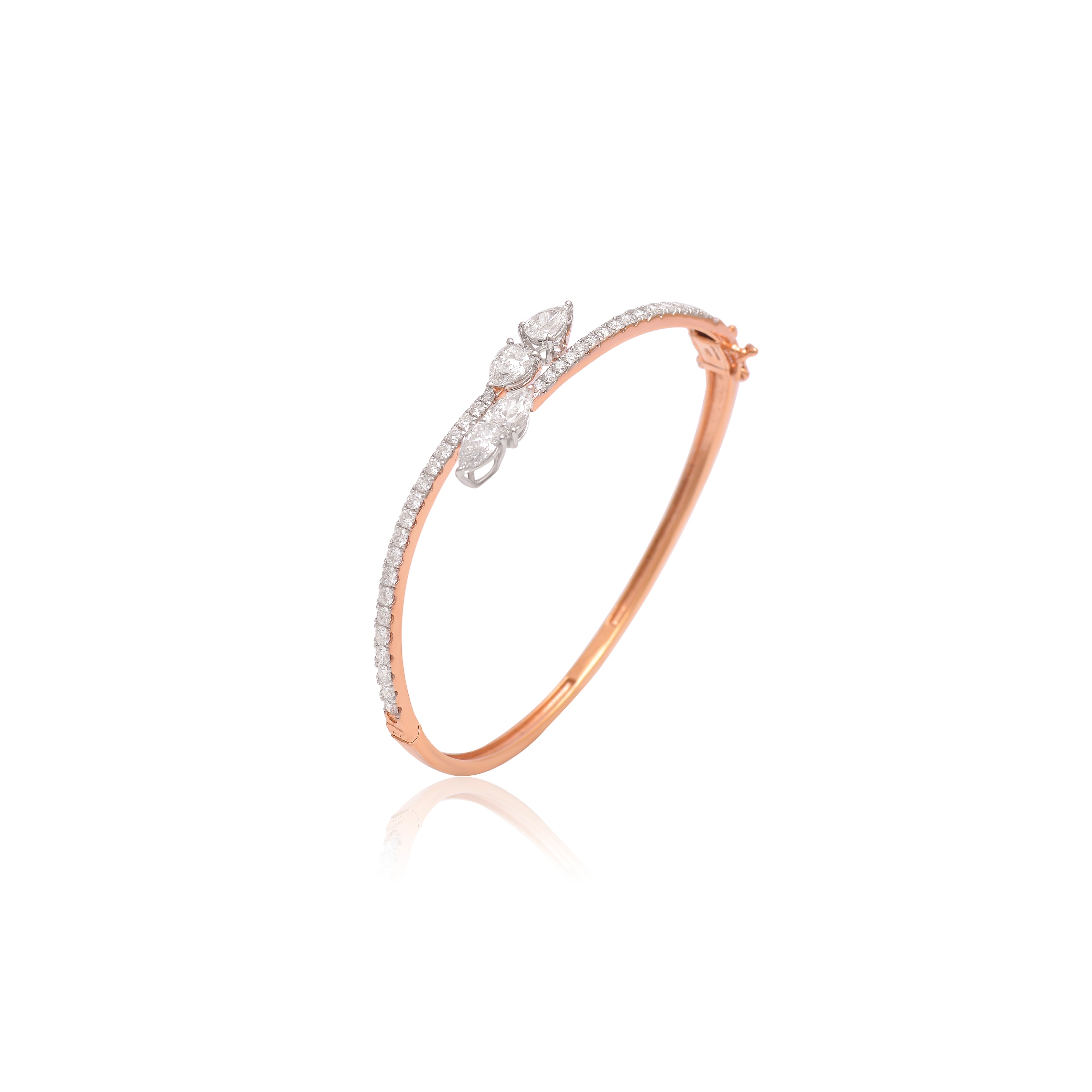Whispering Wings Diamond Bracelet