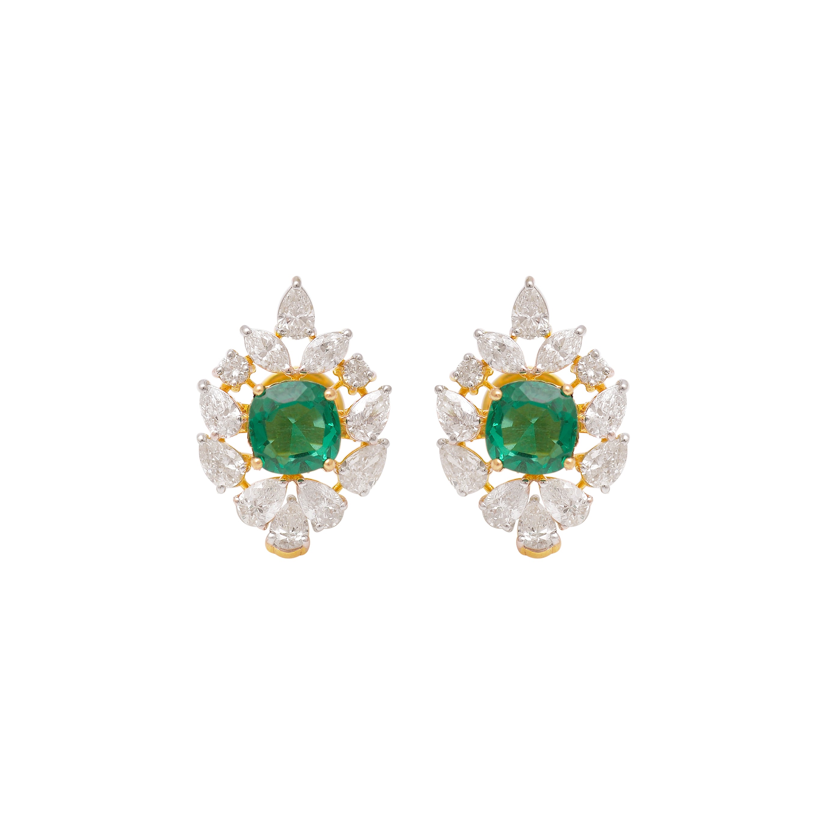 Emerald Radiance Studs