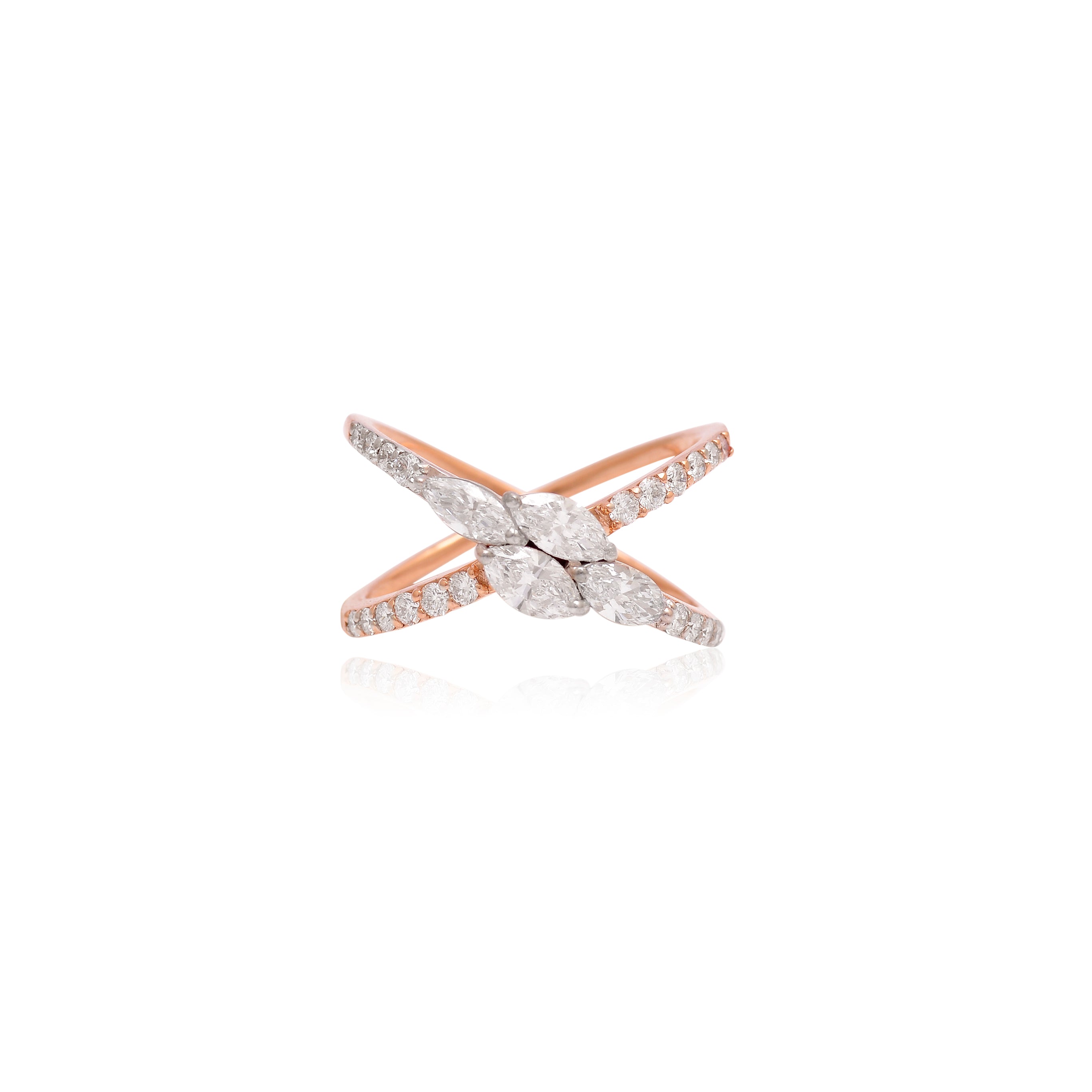 Celeste X Diamond Ring