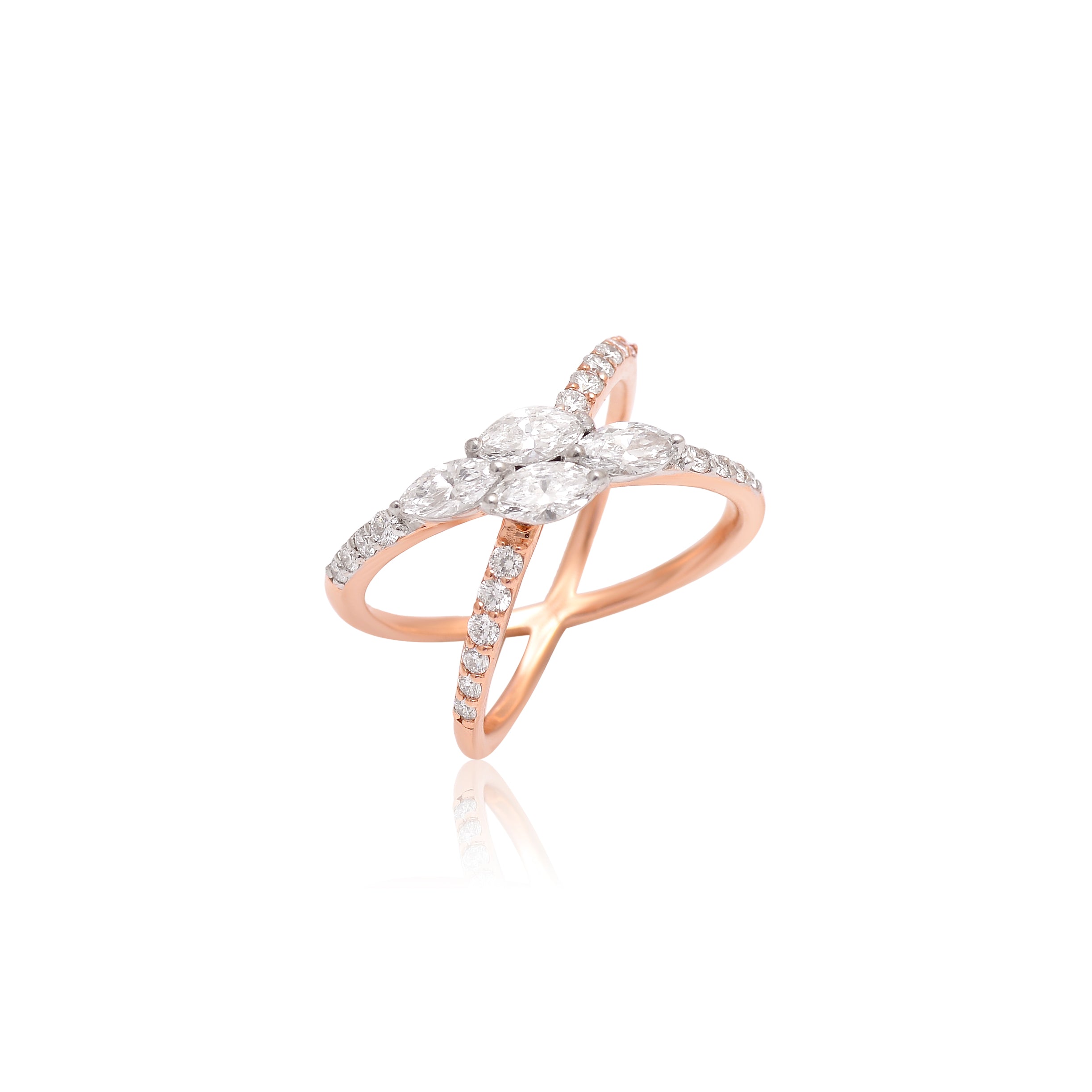 Celeste X Diamond Ring