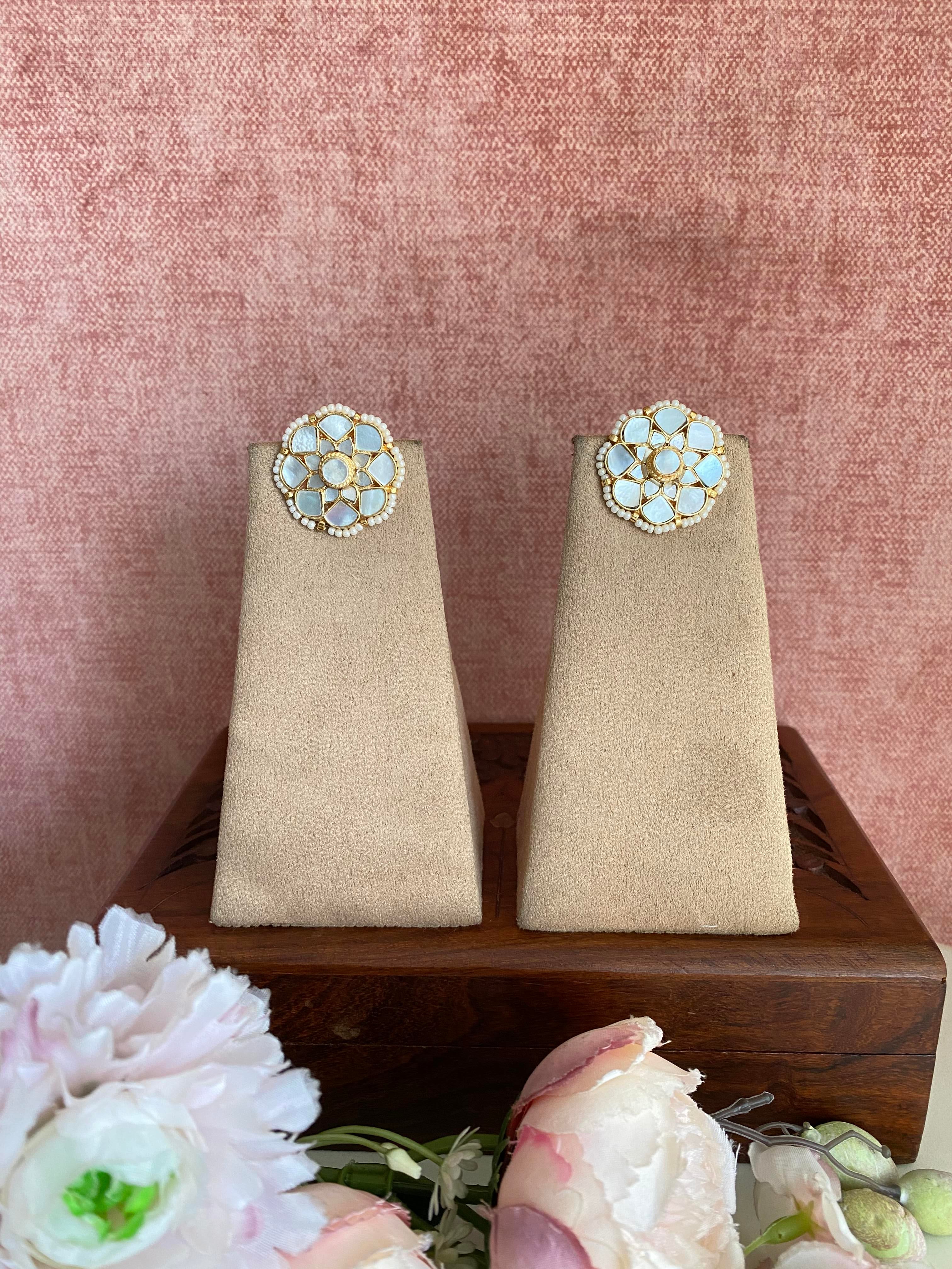 Mother of pearl studs