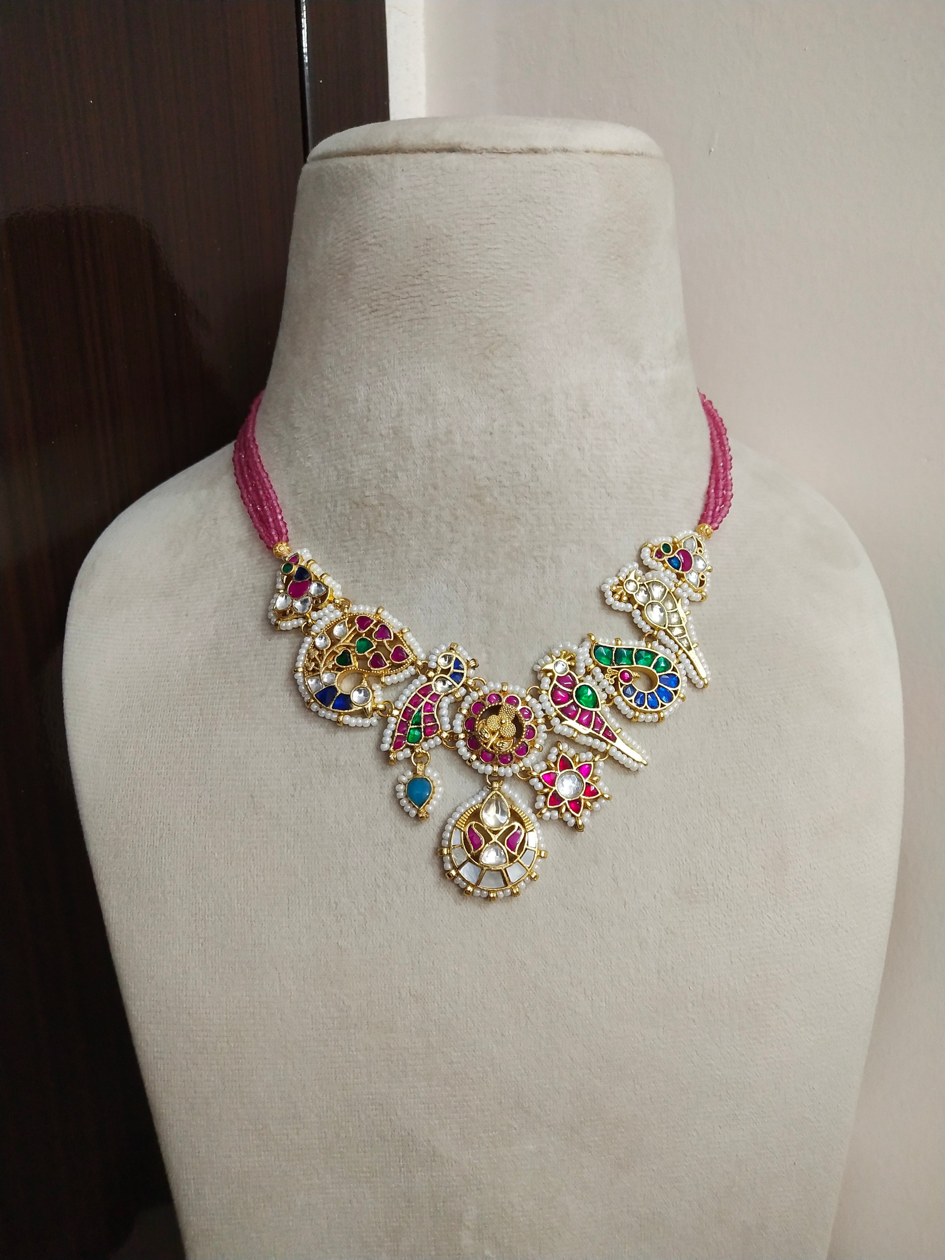 Kundan Multicolor Necklace Set