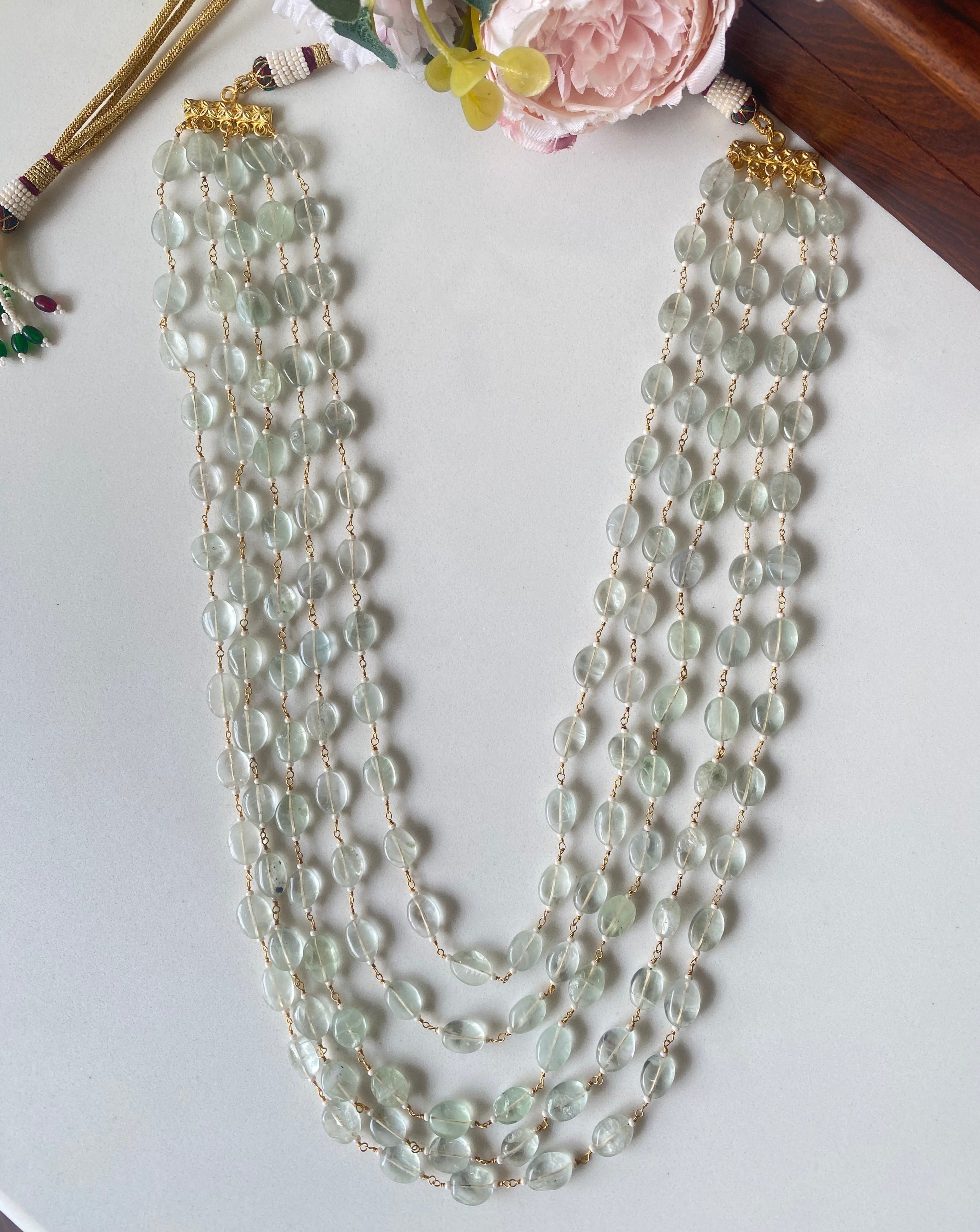 Fluorite Stone Maala