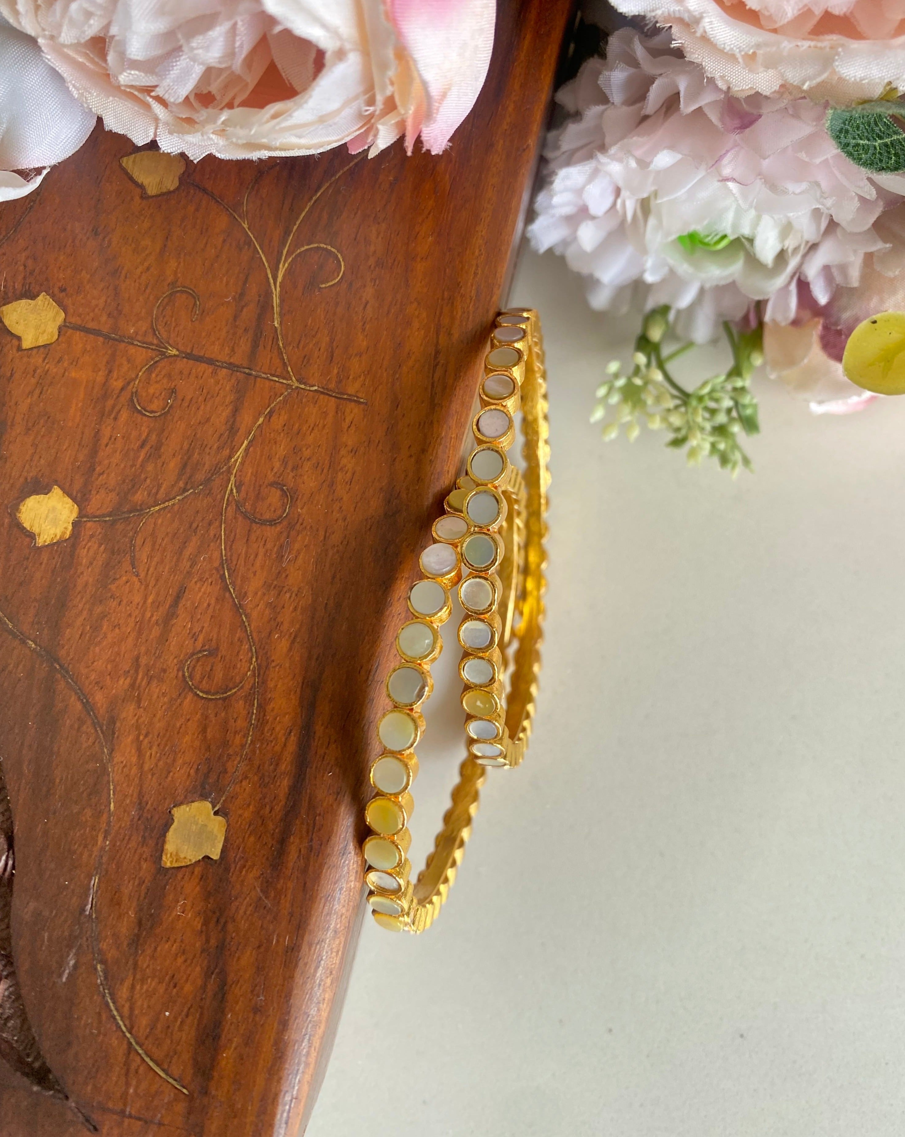Mother Of Pearl Bangles