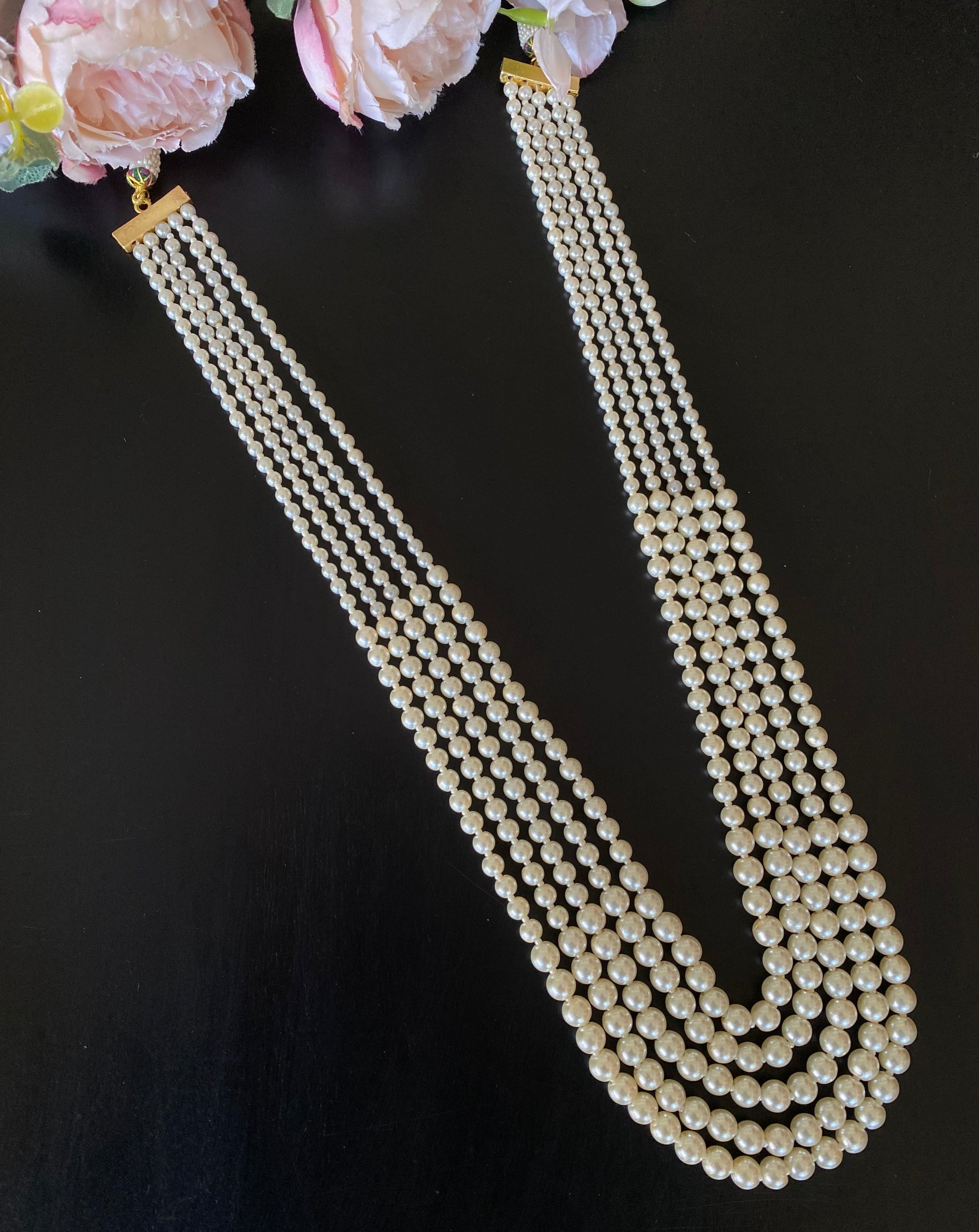 Groom Maala in pearls